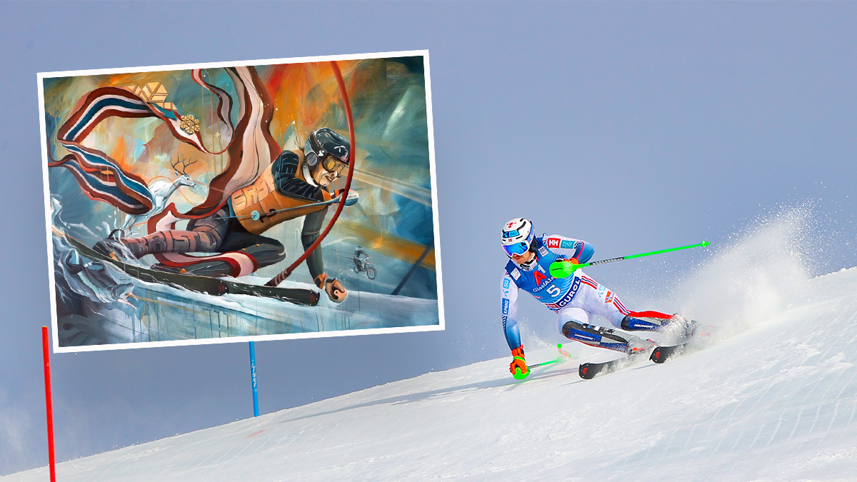 Das Gemälde von Tom Lohner war einer der Kassenschlager bei der 