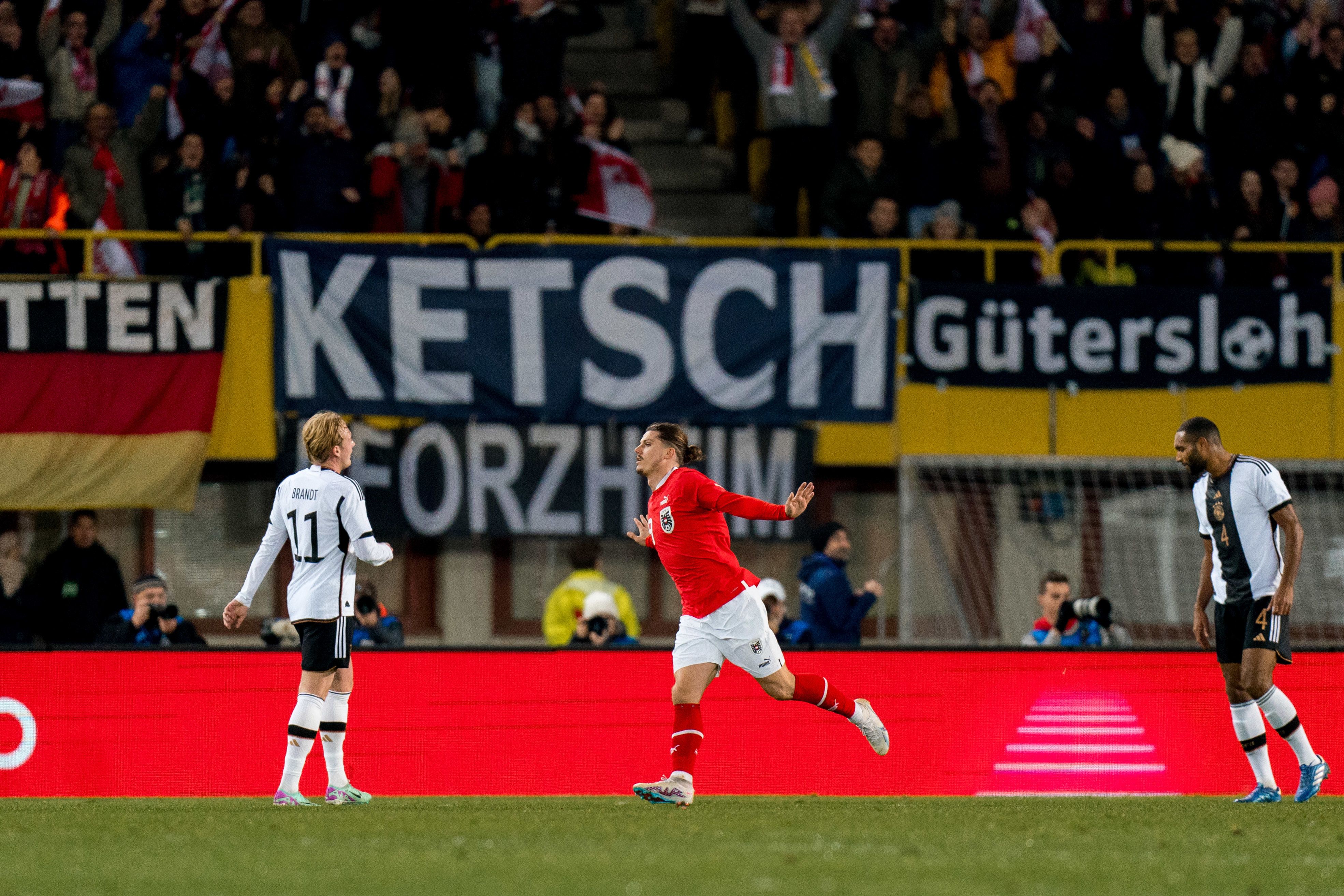 Das ÖFB-Team gewann verdient gegen Deutschland mit 2:0.