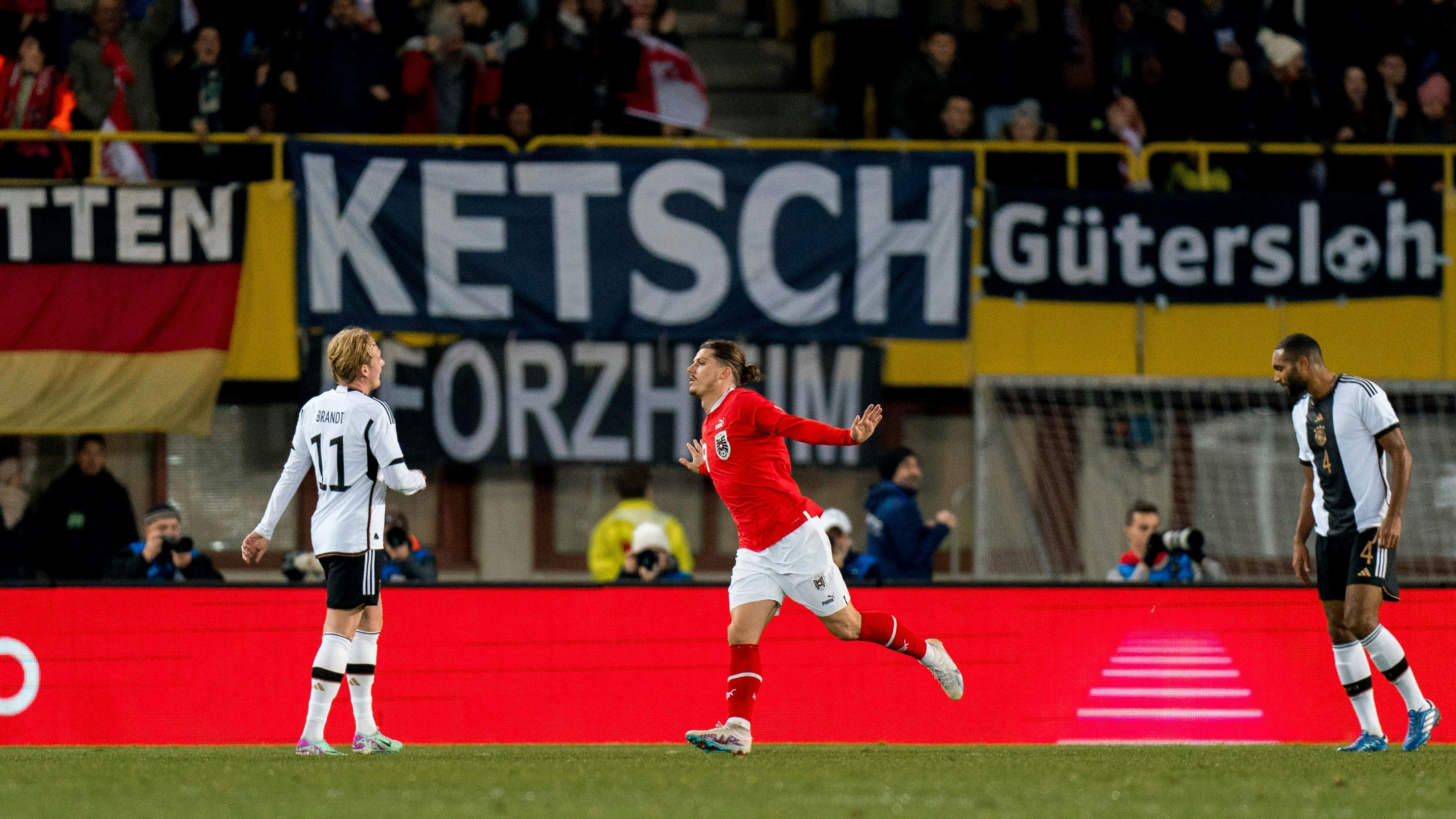 Das ÖFB-Team gewann verdient gegen Deutschland mit 2:0.