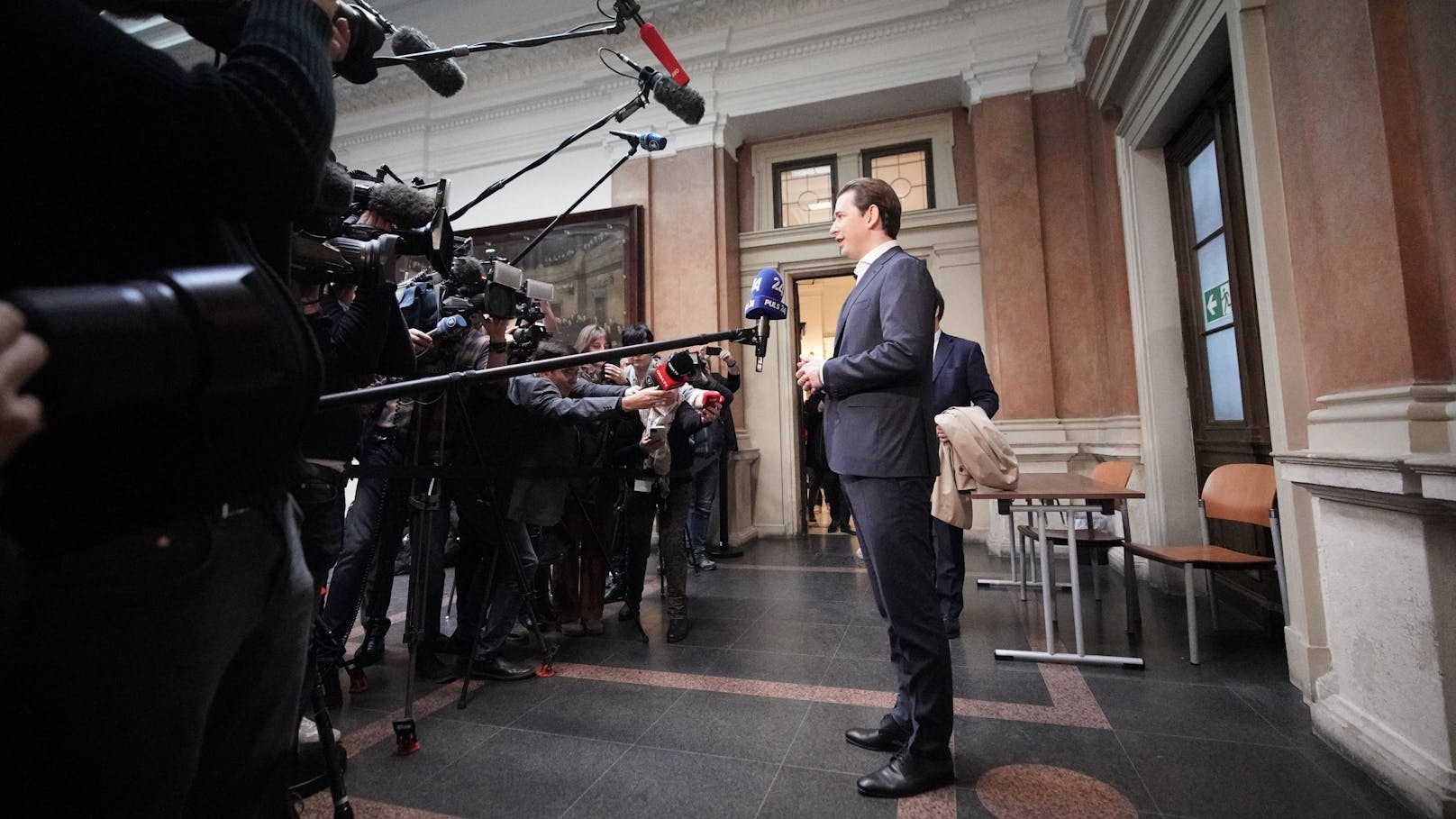 Medienshow: Sebastian Kurz liebt die große Bühne – selbst vor Gericht.