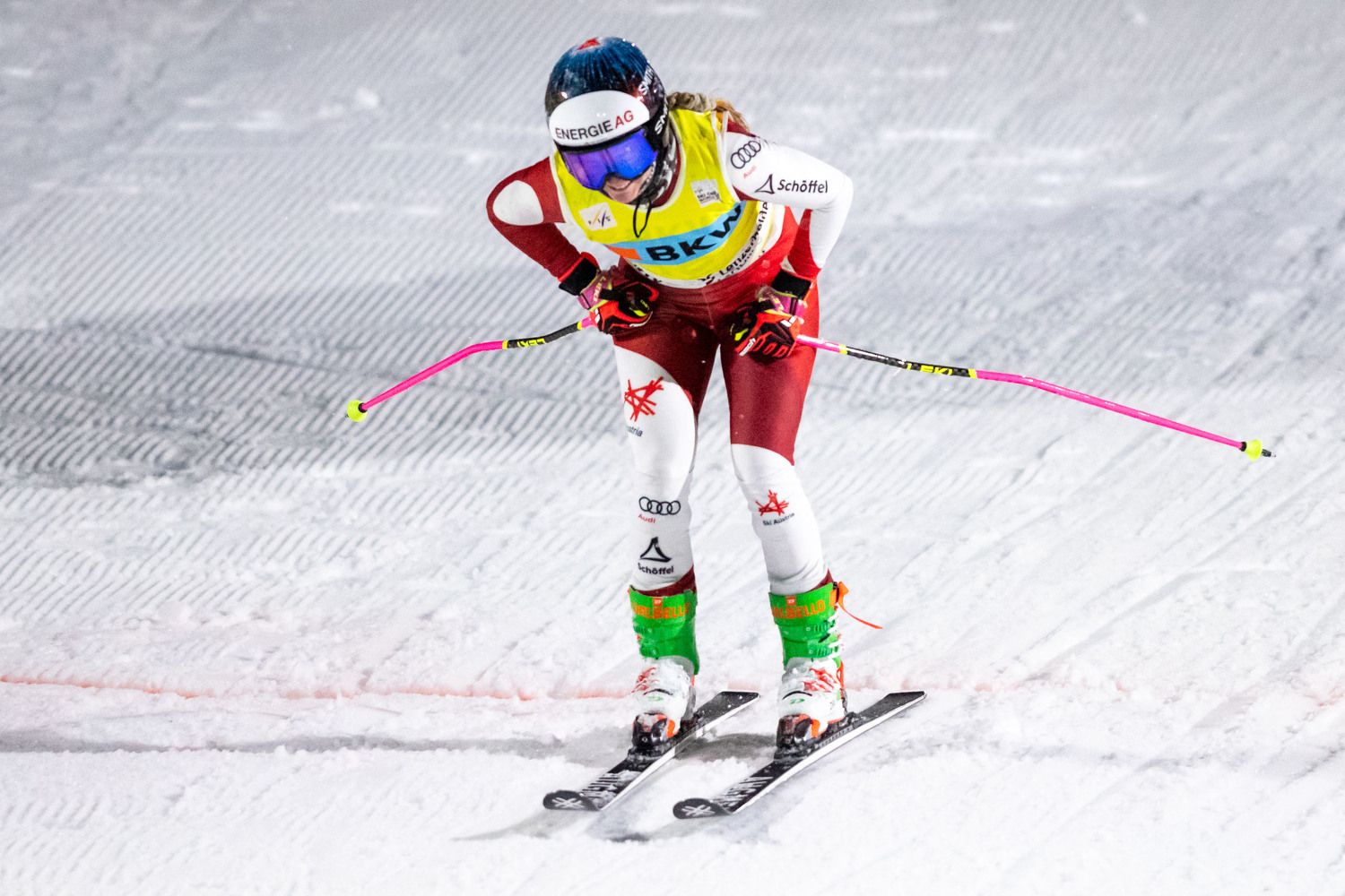 Skicrosserin Christina Födermayr hat sich eine Knieverletzung zugezogen.