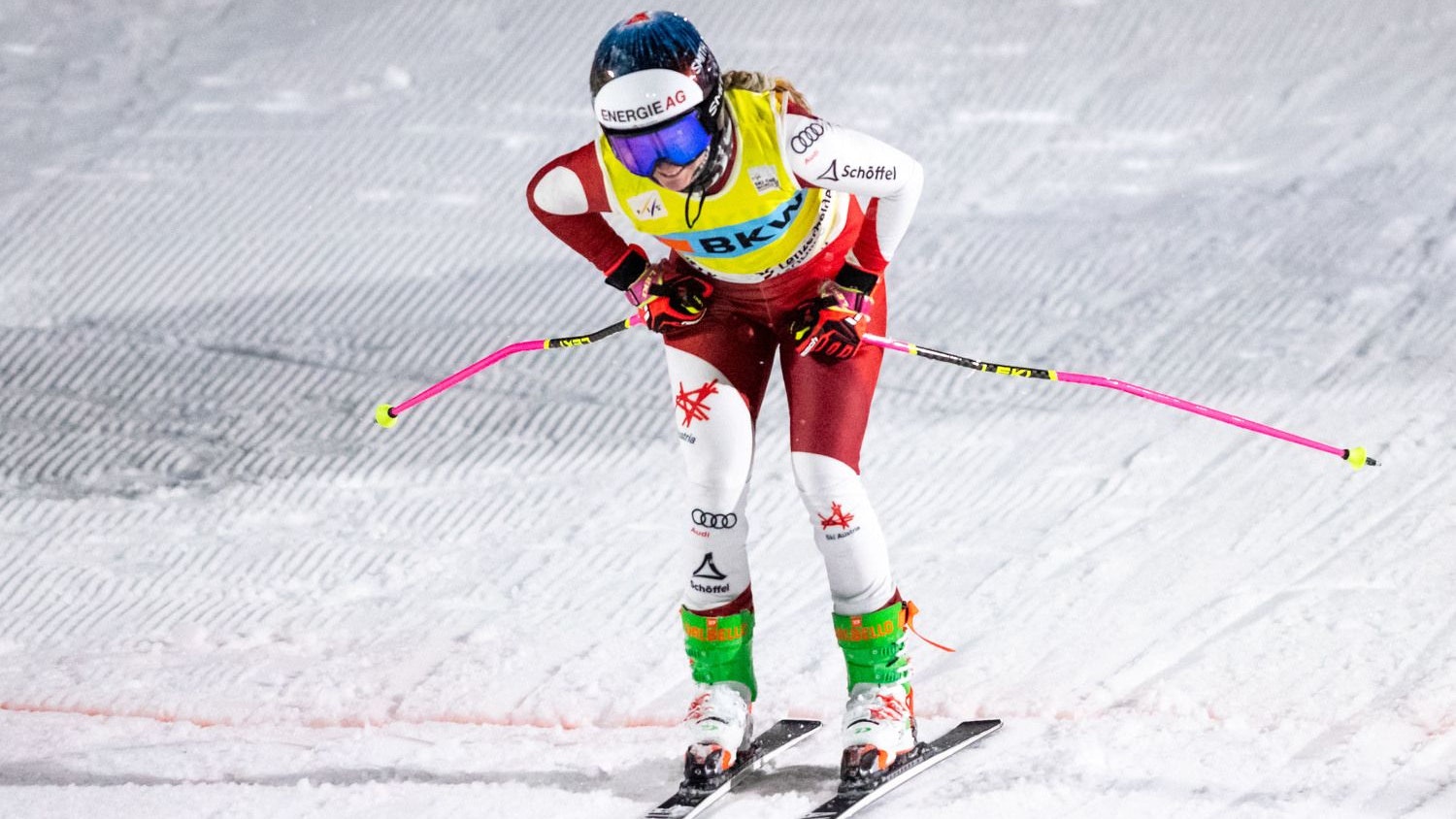 Skicrosserin Christina Födermayr hat sich eine Knieverletzung zugezogen. 