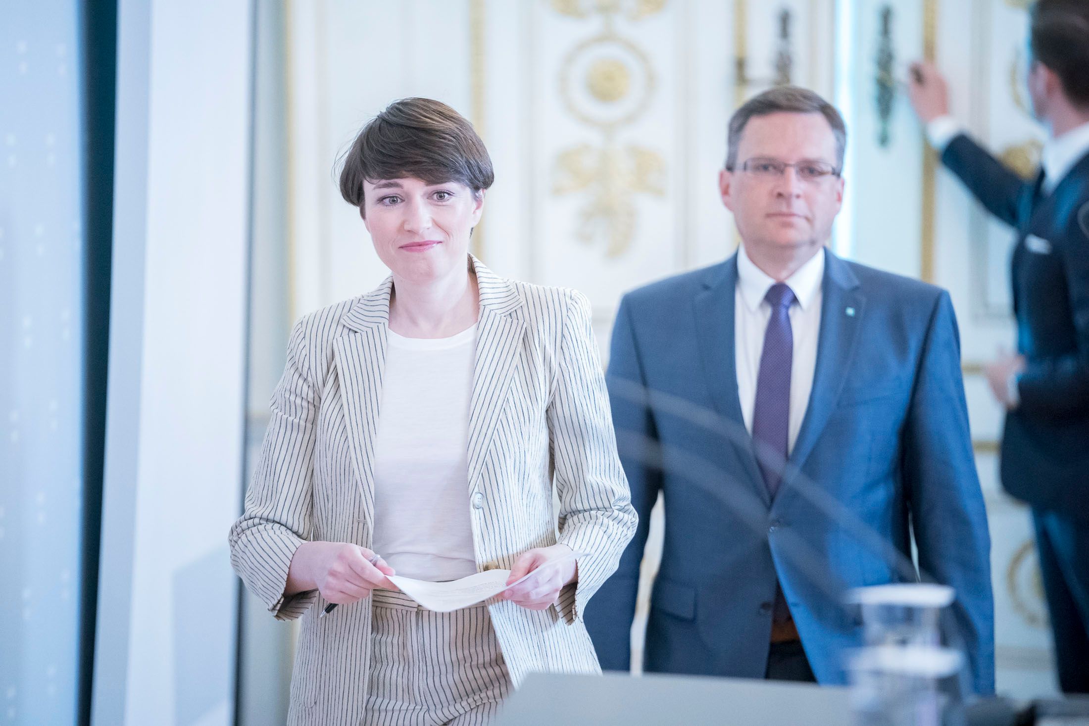 Die Klubobleute der Koalition referierten Details zum Mietpreisdeckel. (Archivbild)