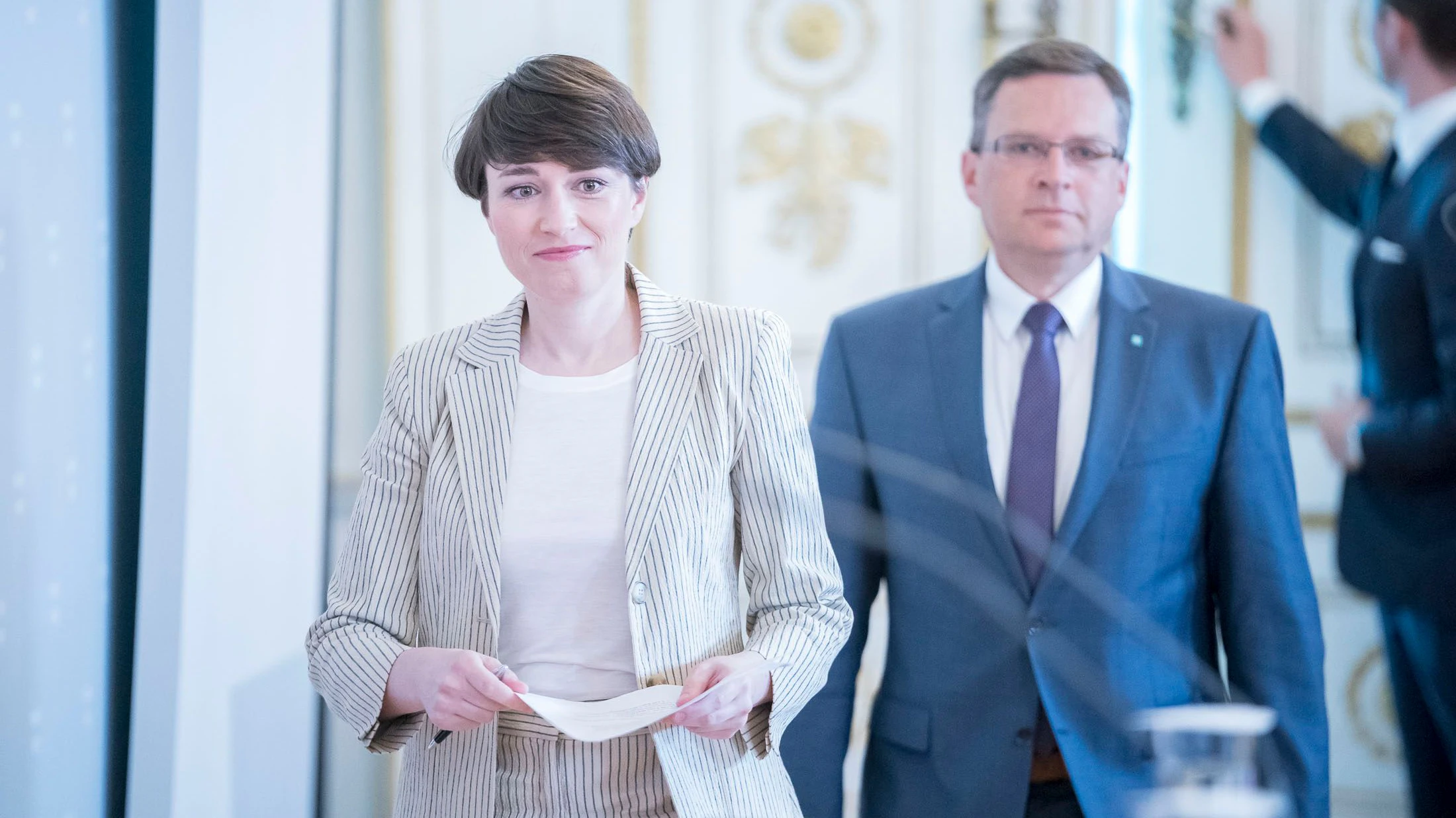 Die Klubobleute der Koalition referierten Details zum Mietpreisdeckel. (Archivbild)