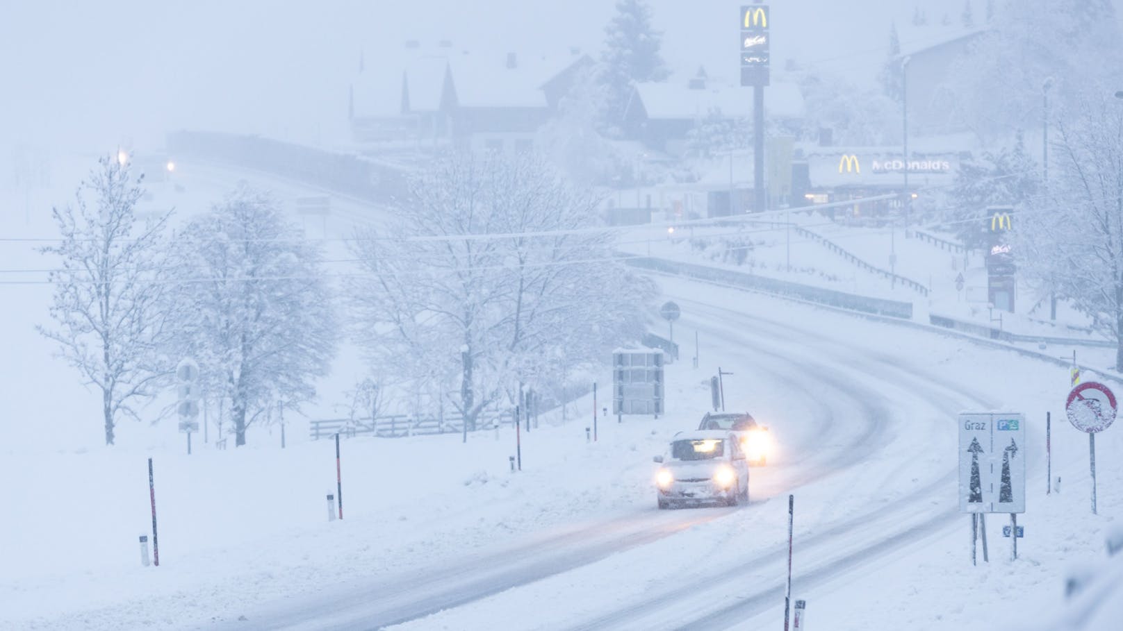 Erst Schnee in Österreich, dann kommt Wetter-Wechsel