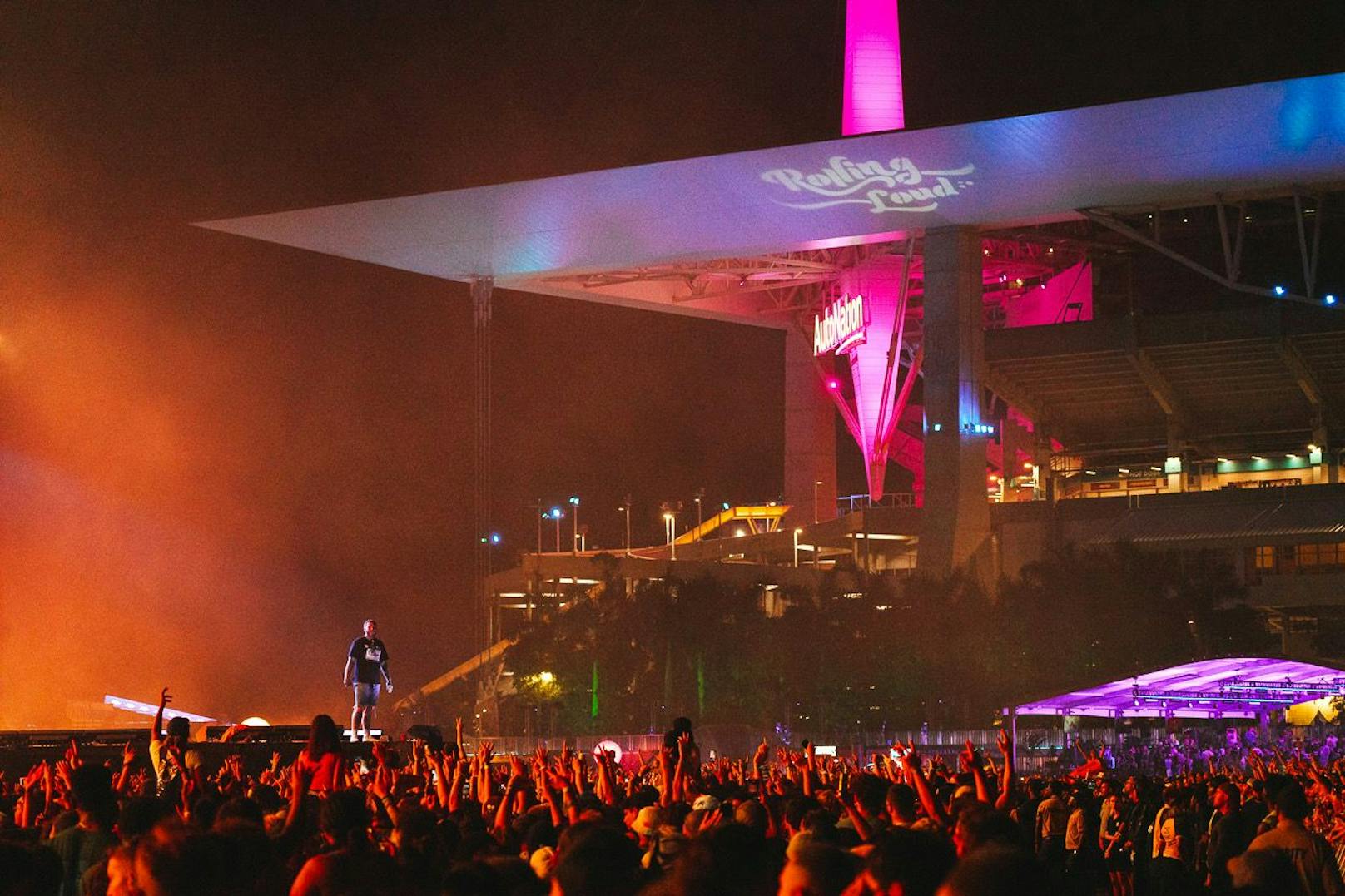 Das Rolling Loud gilt als das größte Hip-Hop und Rap-Festival. Hier ist Rapper Post Malone beim Festival 2023 in Miami.