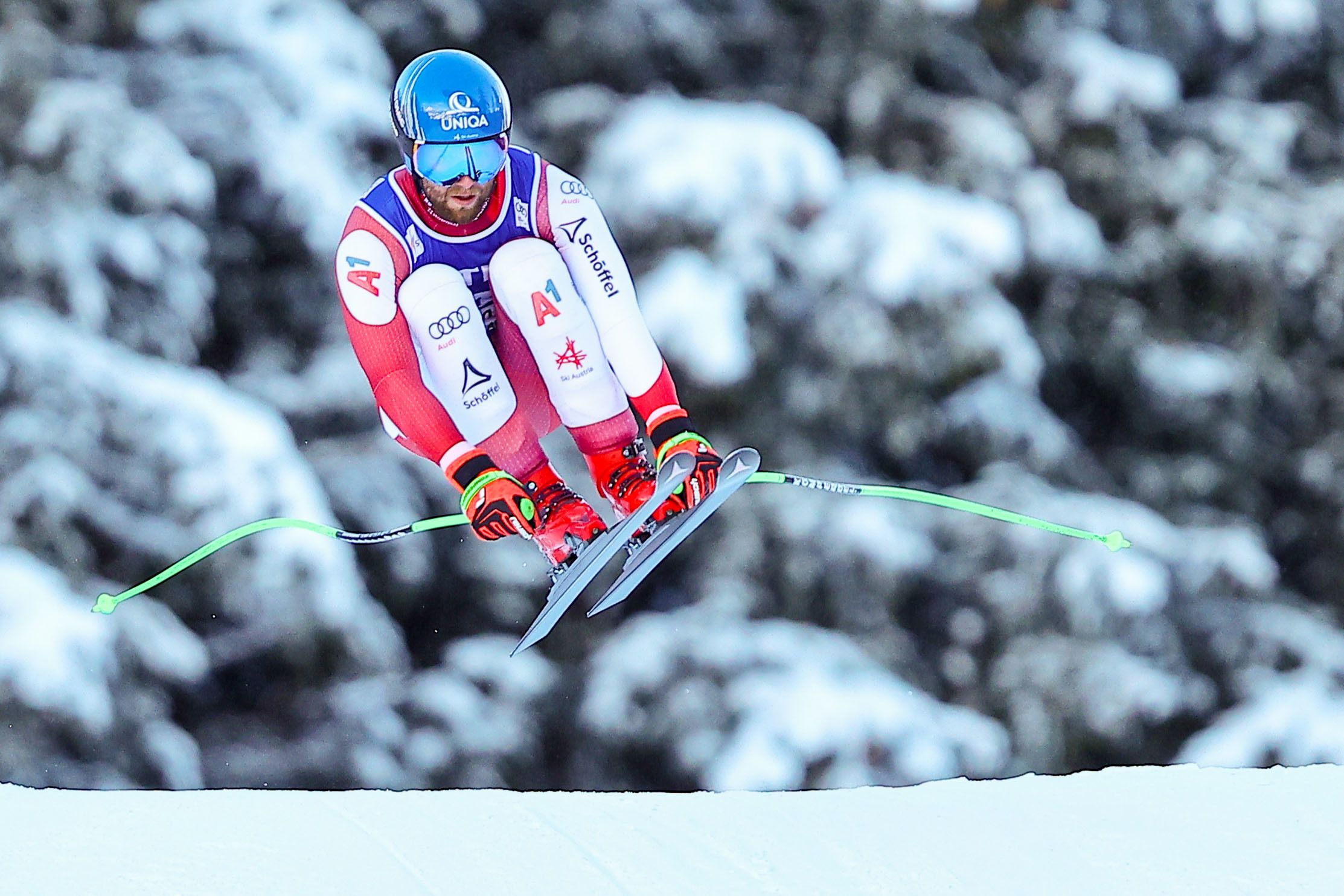 Marco Schwarz gefiel das erste Abtasten mit der Piste in Gröden.