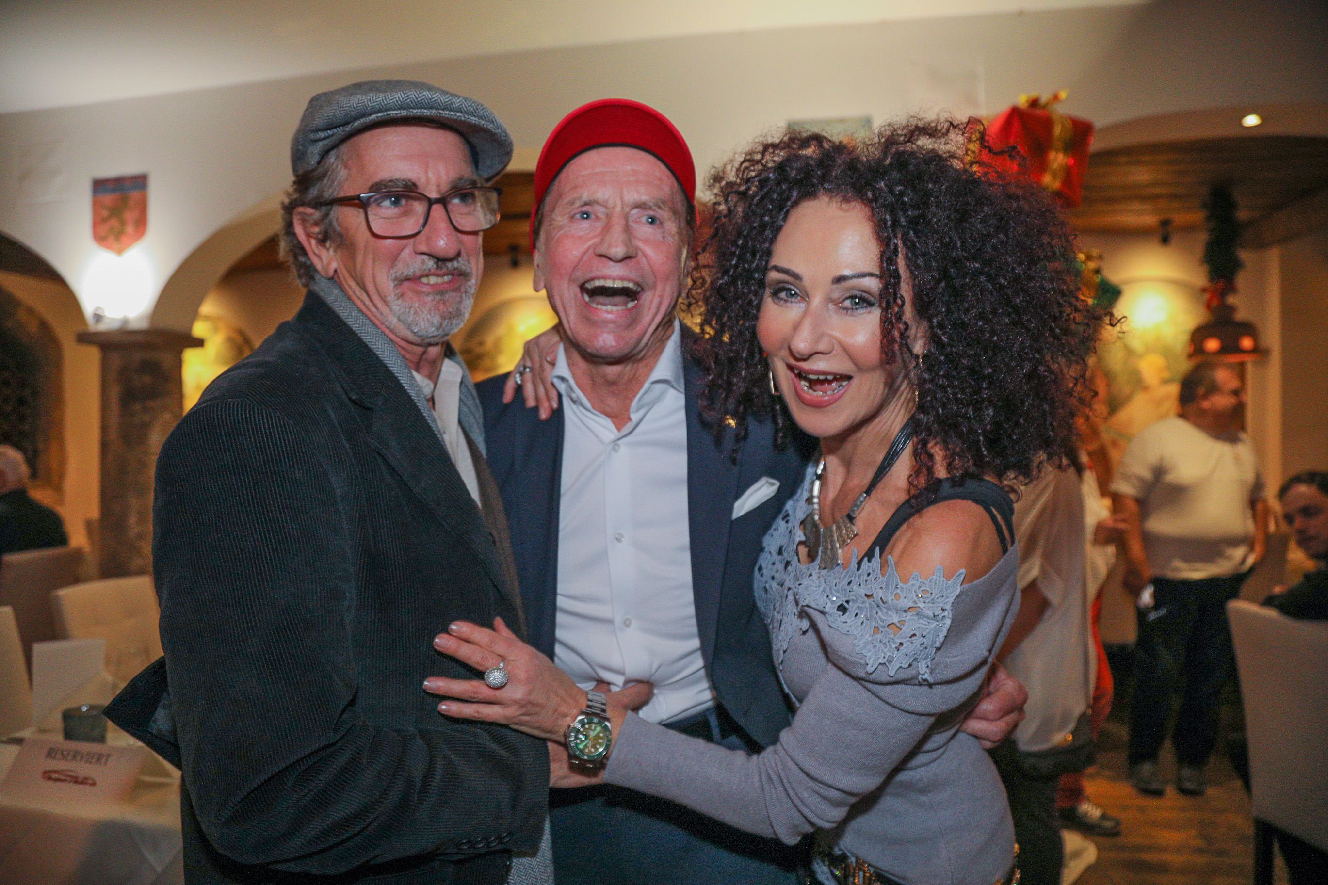 Da war die Welt noch in Ordnung: Auf seiner Geburtstafeier wurde Heribert Kasper . von Christina 