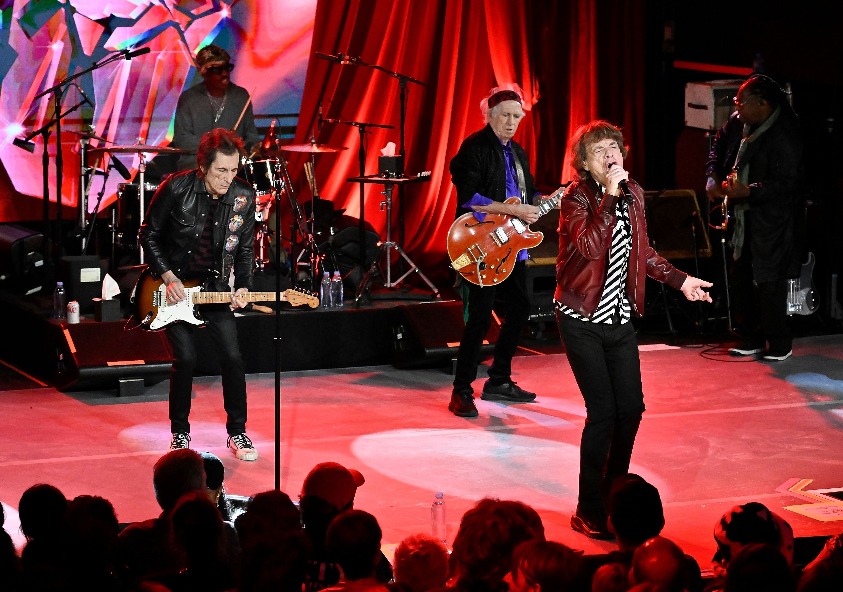 Die Rolling Stones performten am 19. Oktober 2023 erstmals Songs aus ihrem neuen Album 
