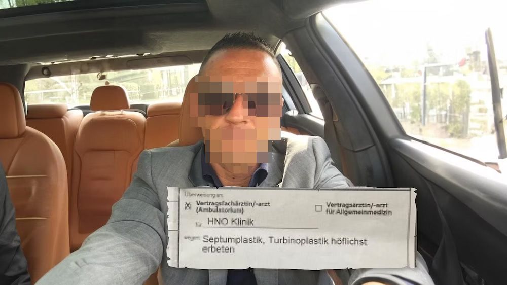 Hat die Nase voll: Promi-Chauffeur Robert und seine Diagnose.