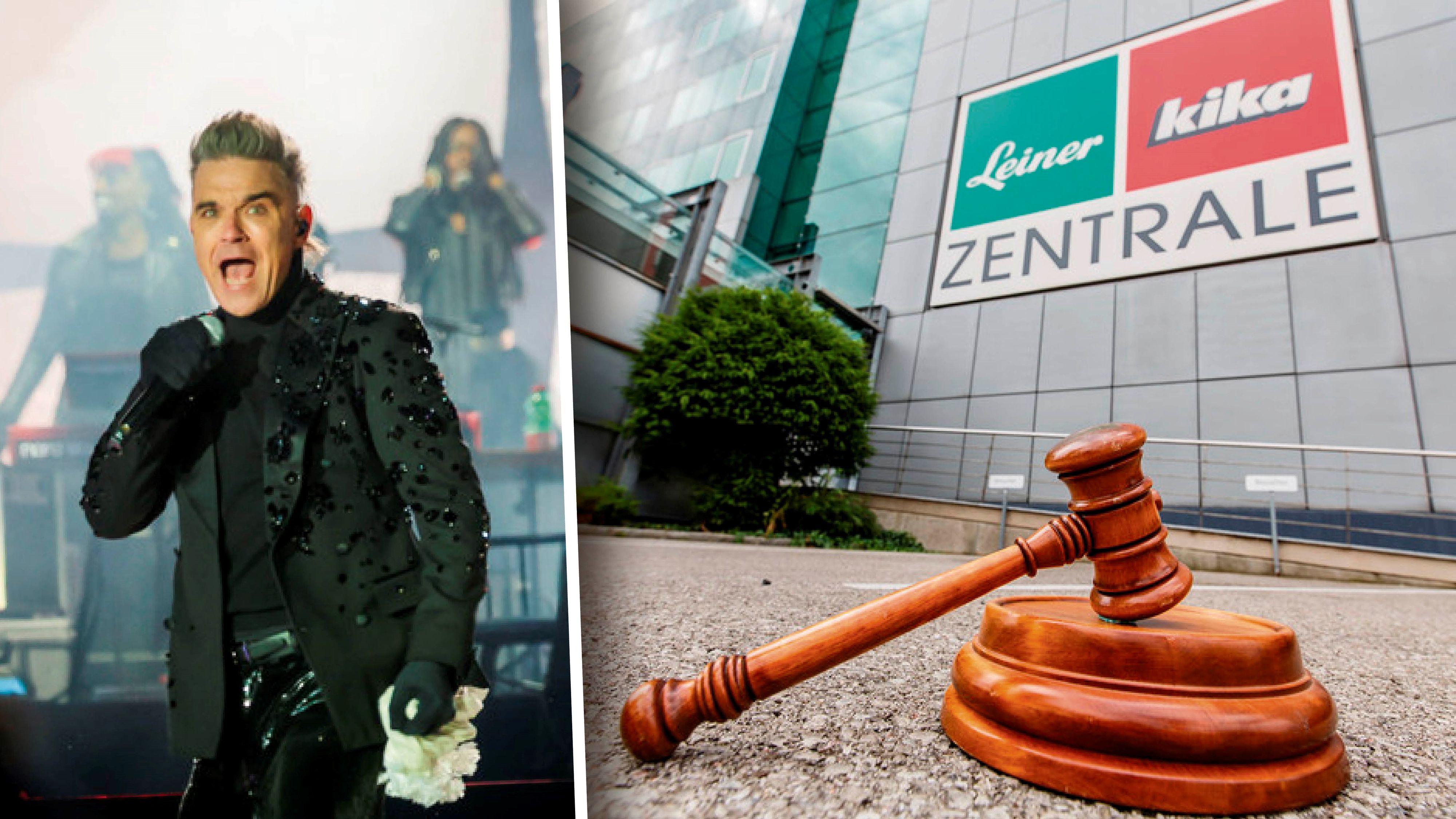 Robbie Williams eröffnete die Ski-Saison in Schladming. Mit dabei waren auch einige Besucher aus der Chef-Etage von Kika/Leiner.