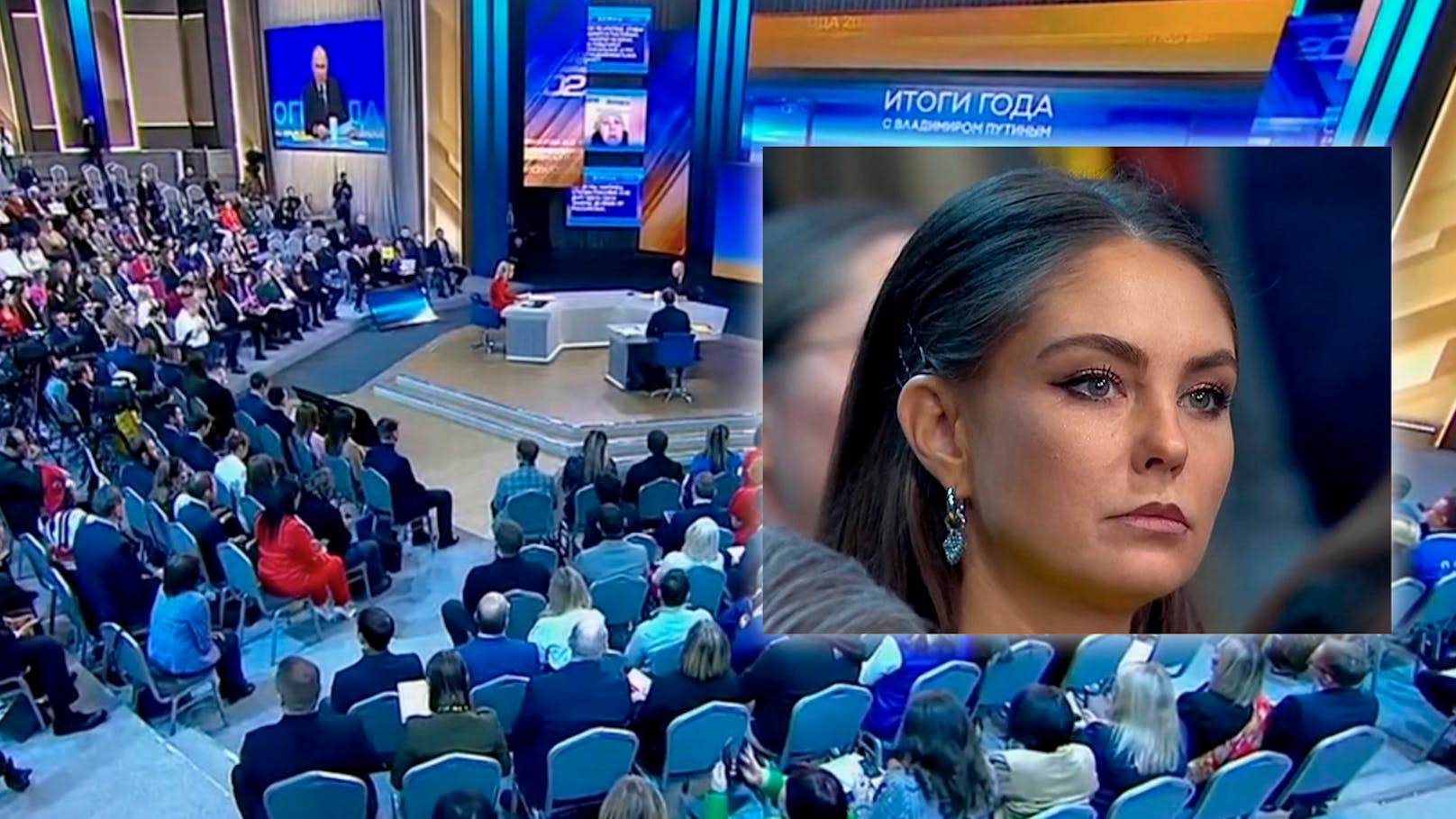 Putins Geliebte überrascht bei TV-Event des Jahres