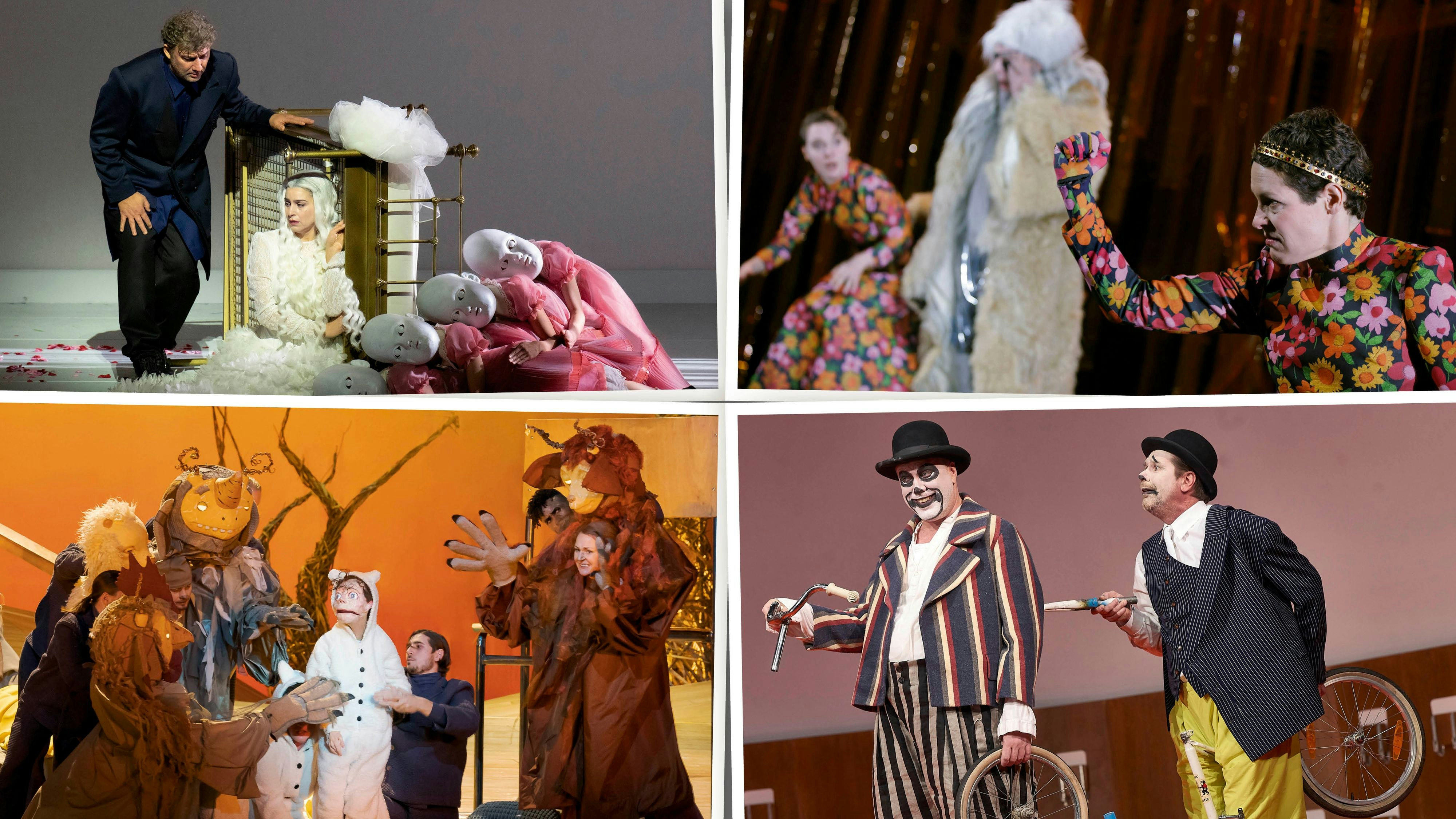 "Turandot" in ORF2, "Hildensaga. Ein Königinnendrama" im Akademietheater, "Wo die wilden Kerle wohnen" im Museumsquartier & "Dantons Tod" im Burgtheater