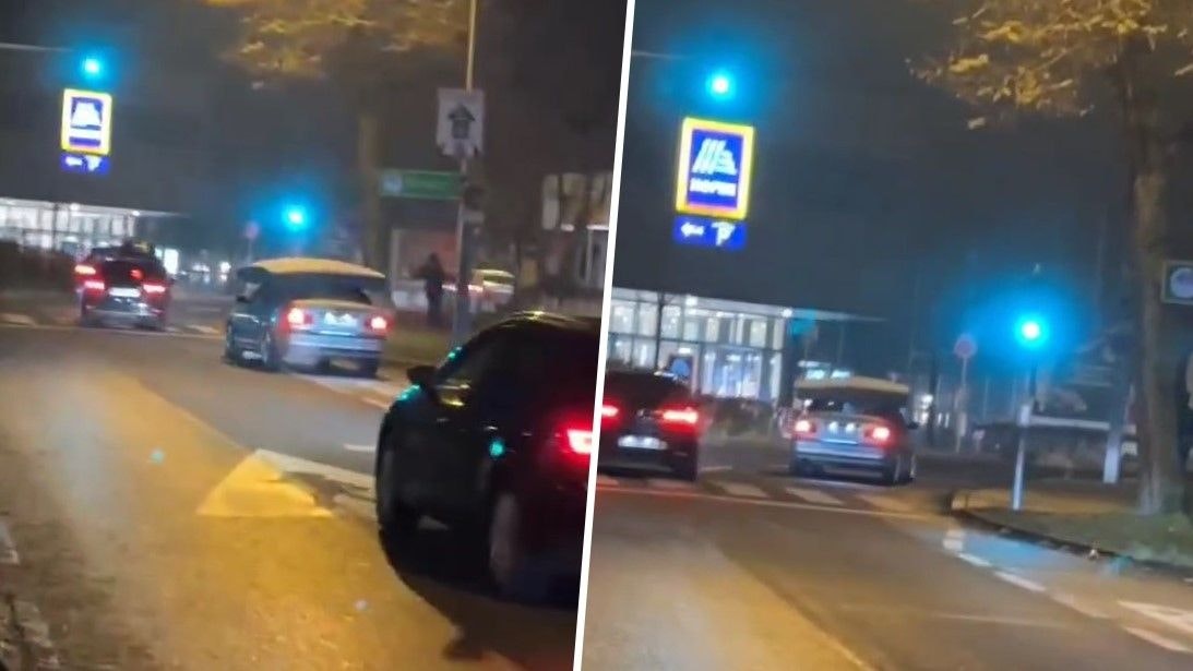 BMW-Lenker düst mit Matratze auf dem Dach durch Wien