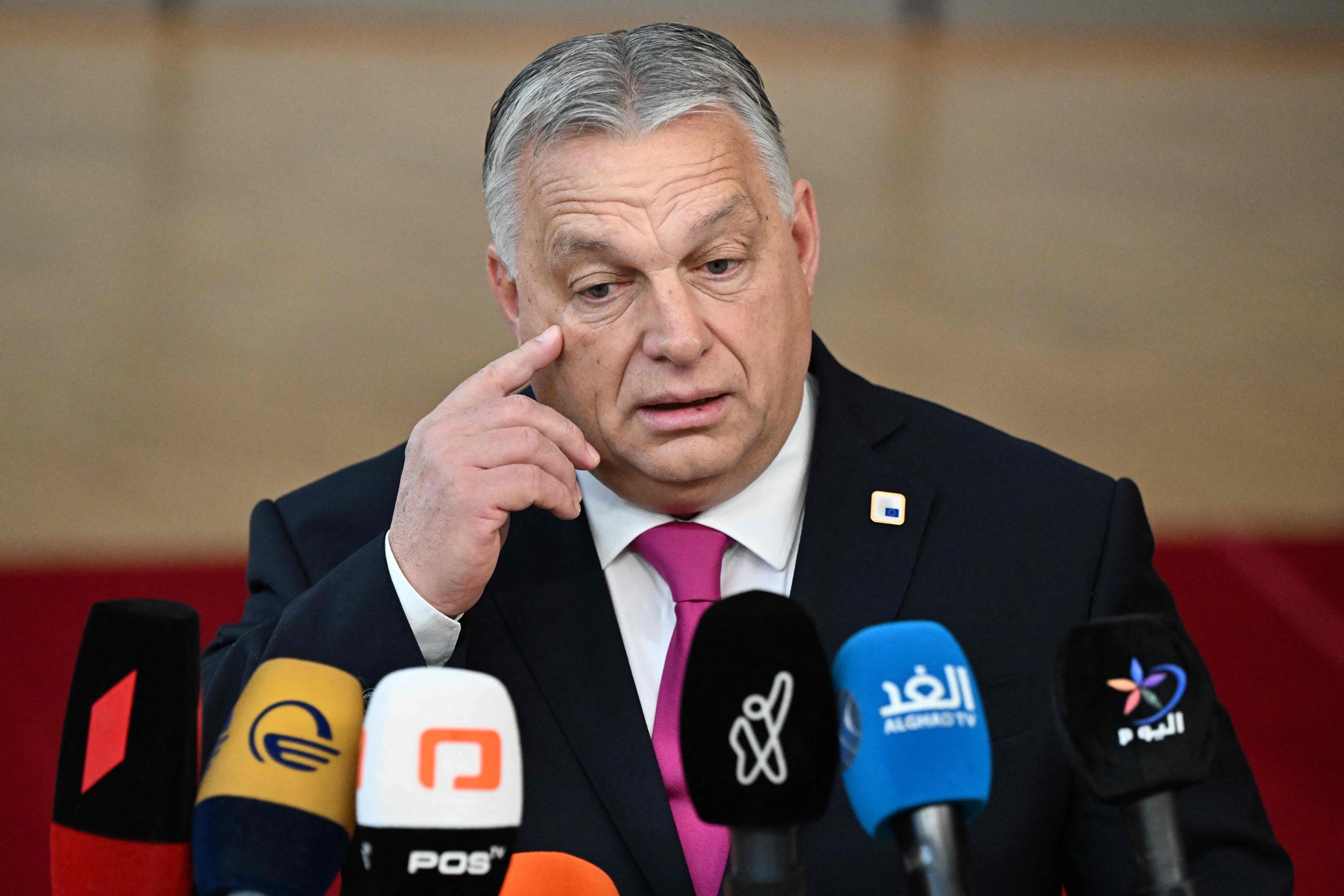 Ungarns Premierminister Viktor Orban war und ist auf Veto gebürstet.