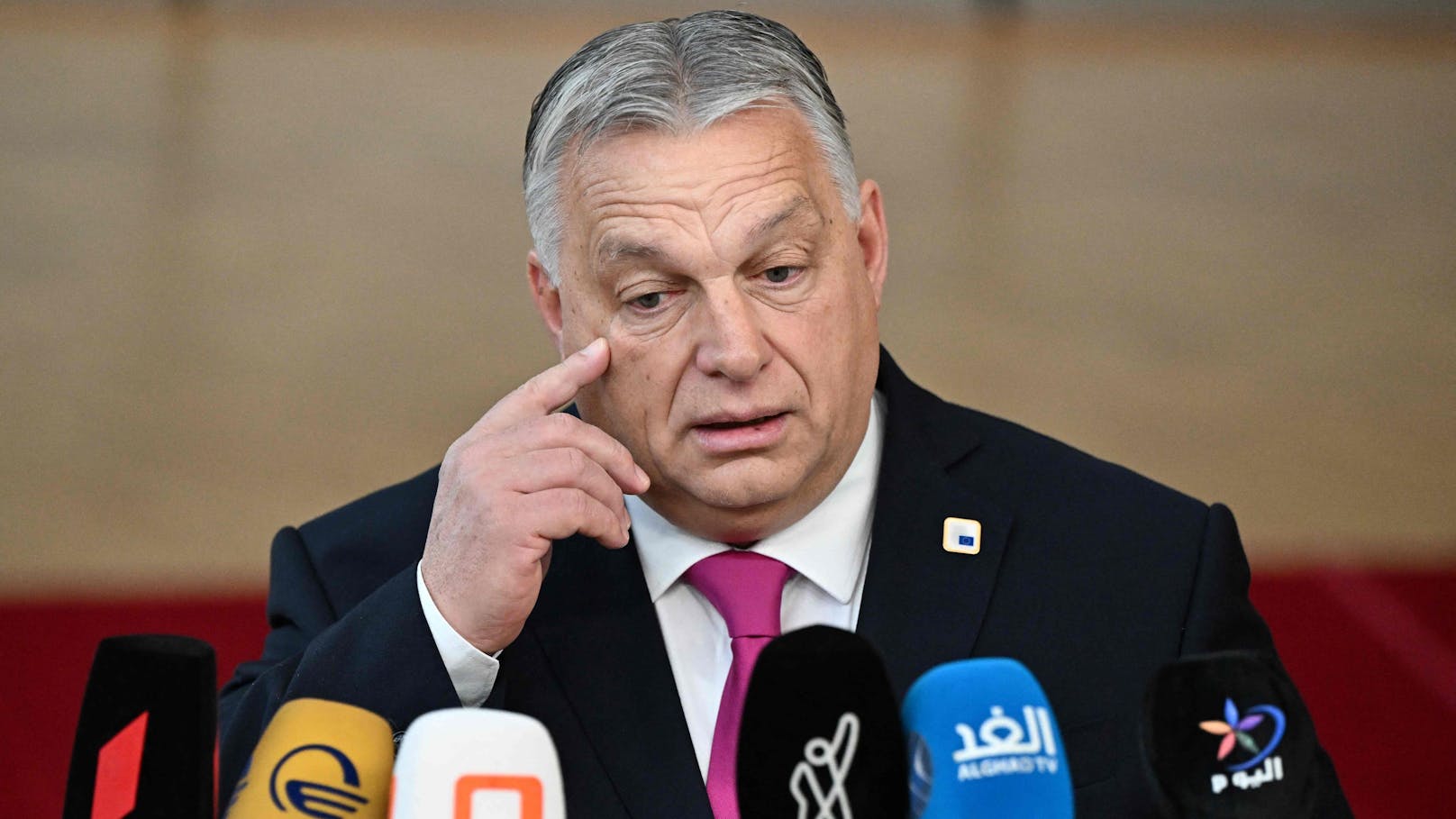Ungarns Premierminister Viktor Orban war und ist auf Veto gebürstet. 