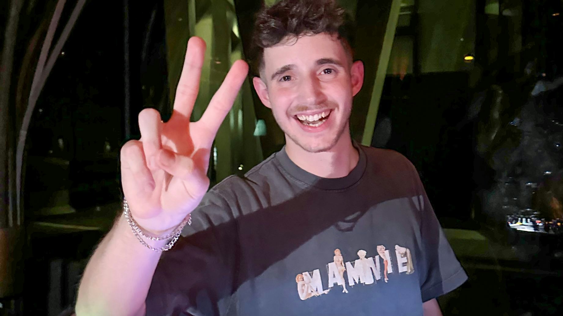 Toby Romeo  legte bei Radio-Weihnachtsfeier auf.