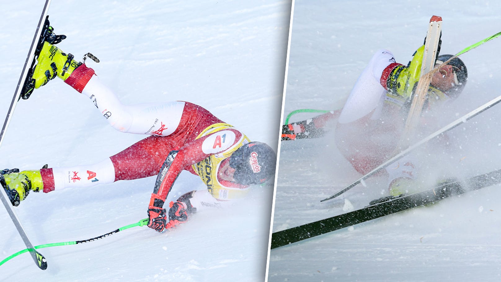 Harter Sturz! ÖSV-Star muss auf Piste verarztet werden