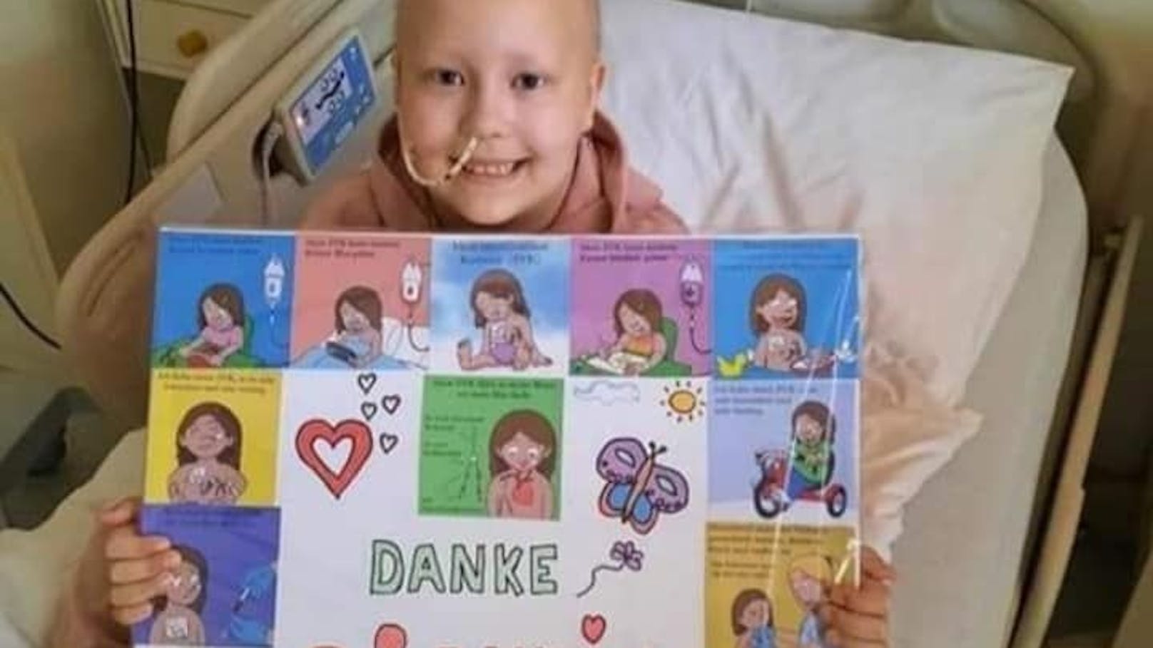 Paulina (10) braucht Geld für Krebstherapien