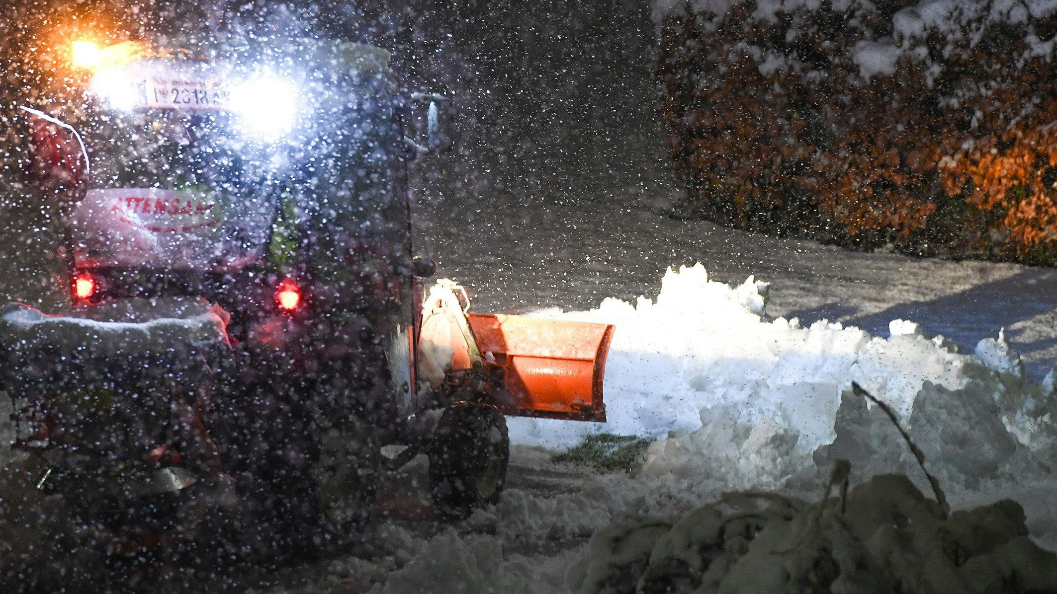 In den kommenden Tagen ist mit reichlich Schnee zu rechnen.