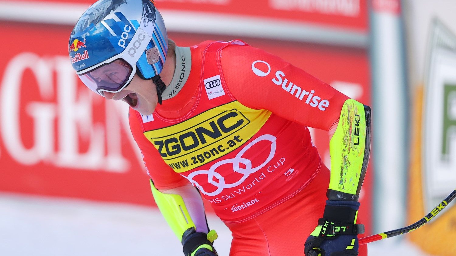 Marco Odermatt fuhr im Super-G von Gröden auf Rang drei. 