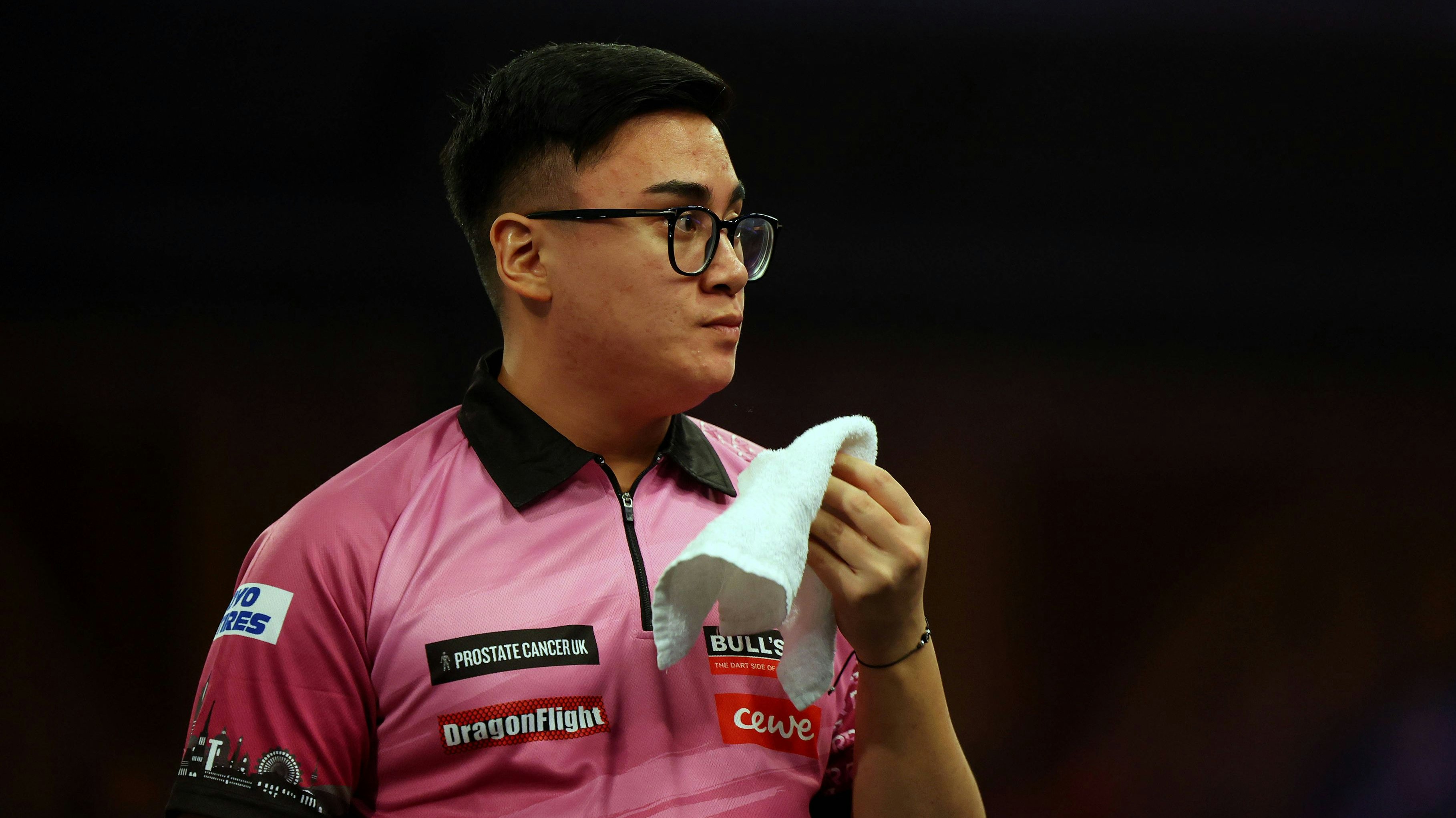 Rusty-Jake Rodriguez hat bei seinem WM-Aus in London für einen Aufreger gesorgt. 