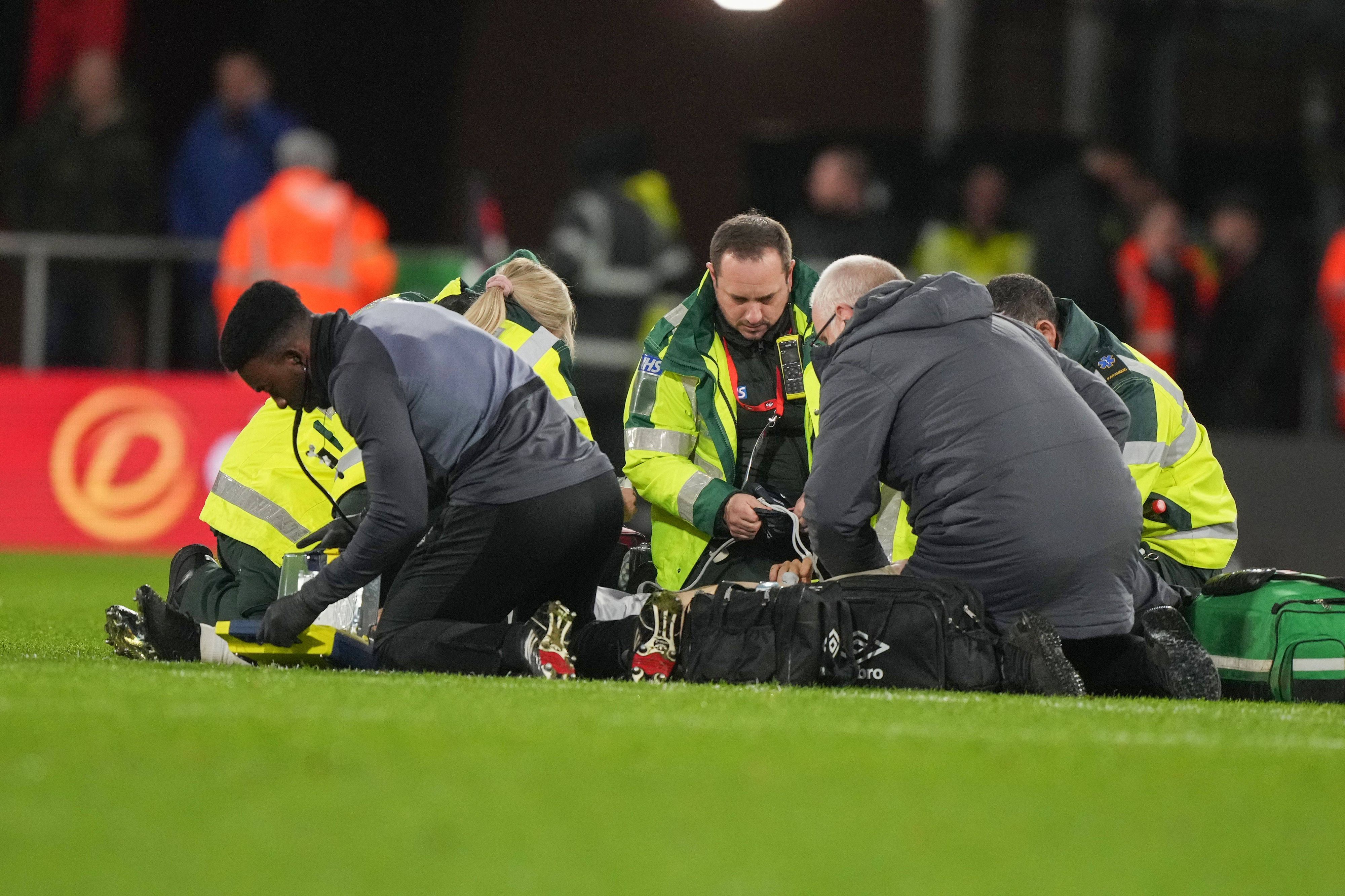 Tom Lockyer ist kollabiert