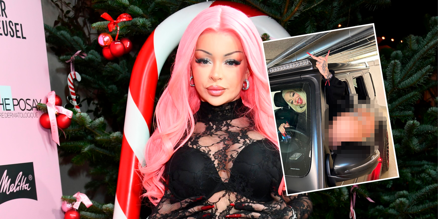 Katja Krasavice in interessanter PO-se.