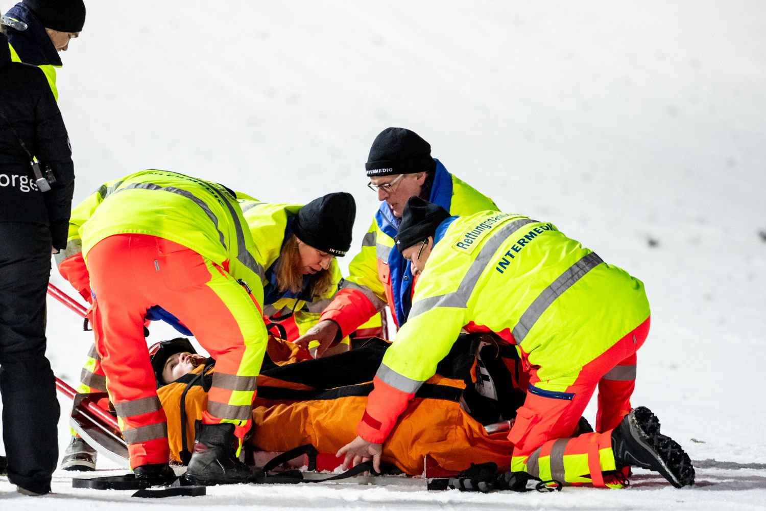 Anna Odine Ström ist am Freitag schwer zu Sturz gekommen. 