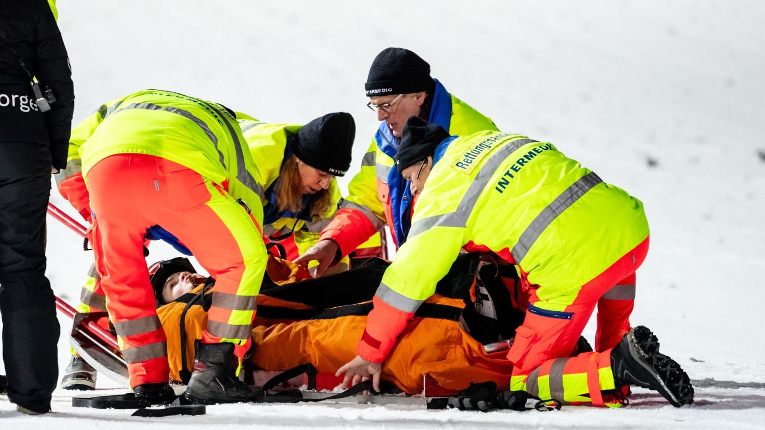 Anna Odine Ström ist am Freitag schwer zu Sturz gekommen. 