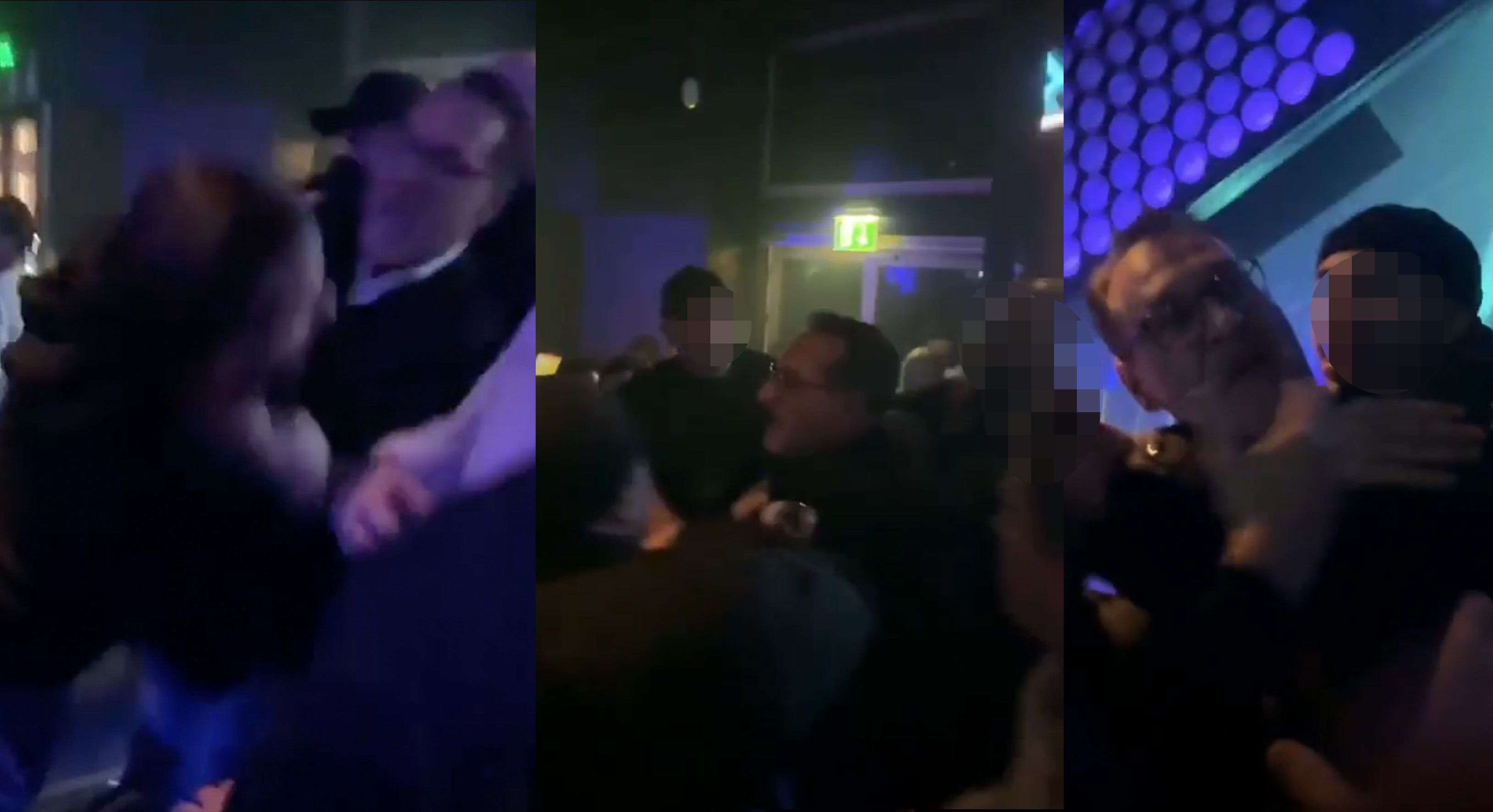Heinz-Christian Strache im Streit mit Security in einem Szene-Club 