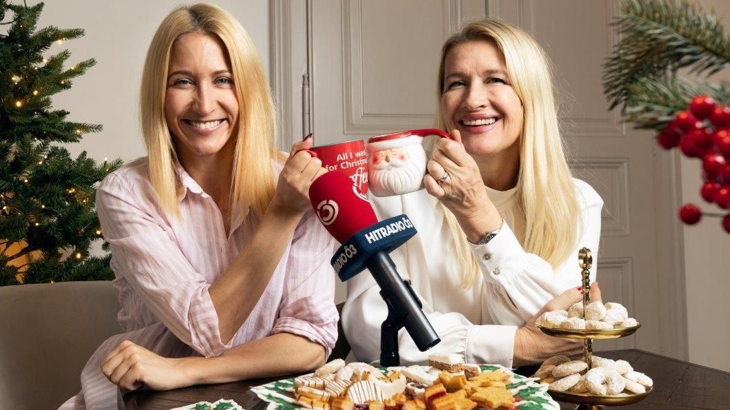 Kathrin Menzinger bäckt für ihr Leben gerne - hier mit Ö3-Talkerin Claudia Stöckl.