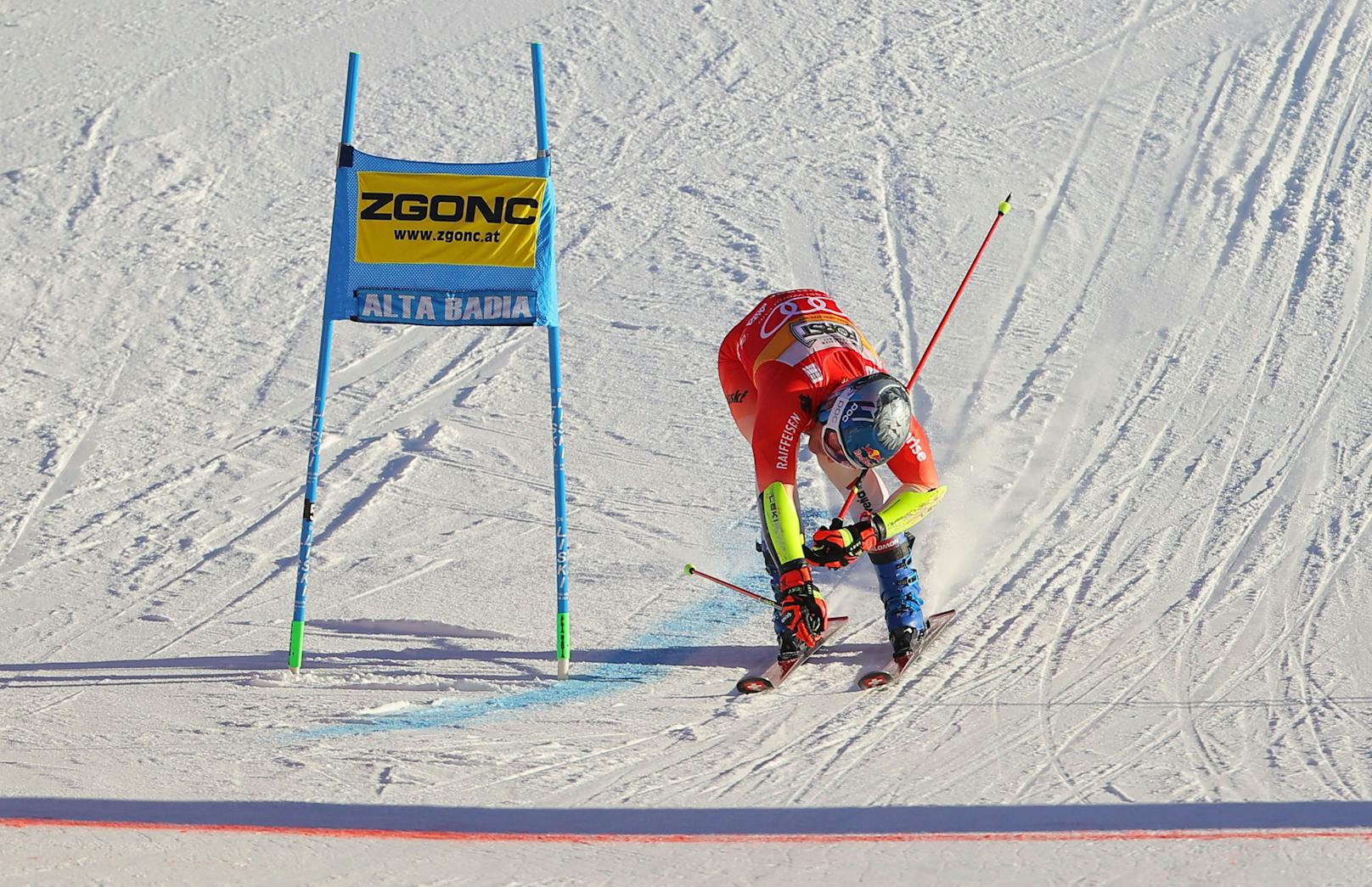Beim Riesentorlauf von Alta Badia führte kein Weg an Marco Odermatt vorbei. Der Schweizer gewann vor Filip Zubcic. Marco Schwarz wurde Vierter.