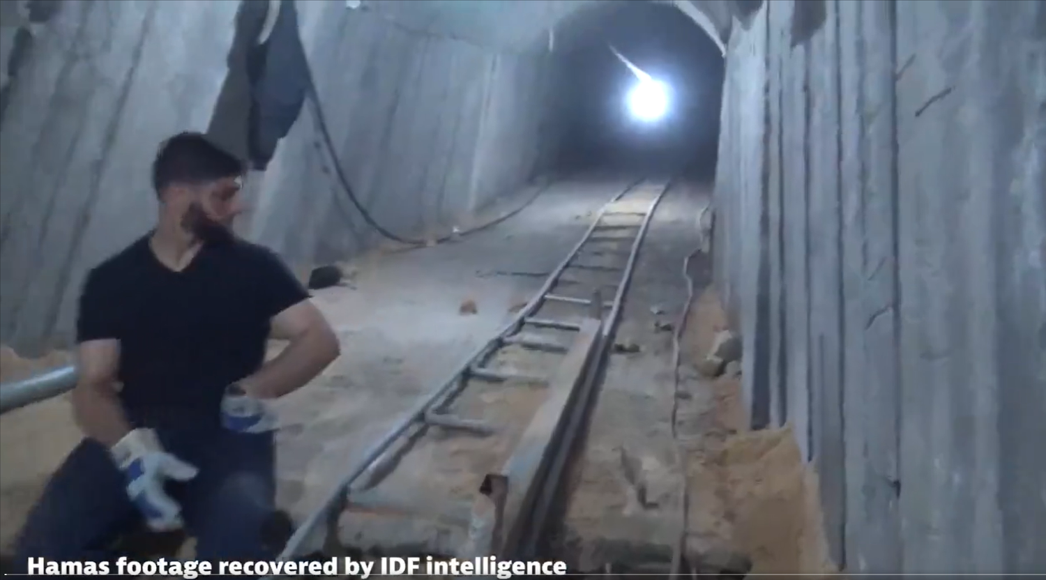 Diese Aufnahmen der Hamas wurden von der Israelischen Armee gesichert.