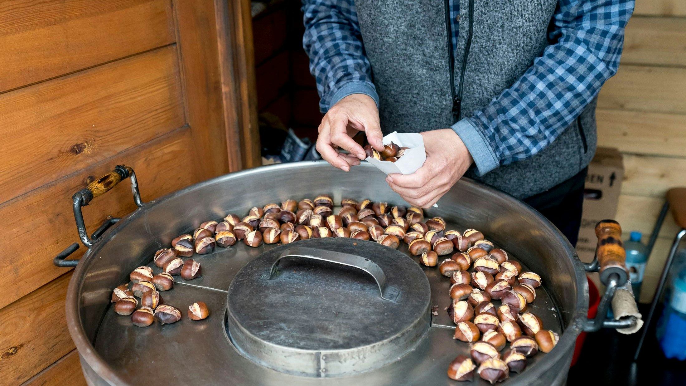 Die Wiener Neo-Akademikerin (26) sollte als Maronibraterin arbeiten.
