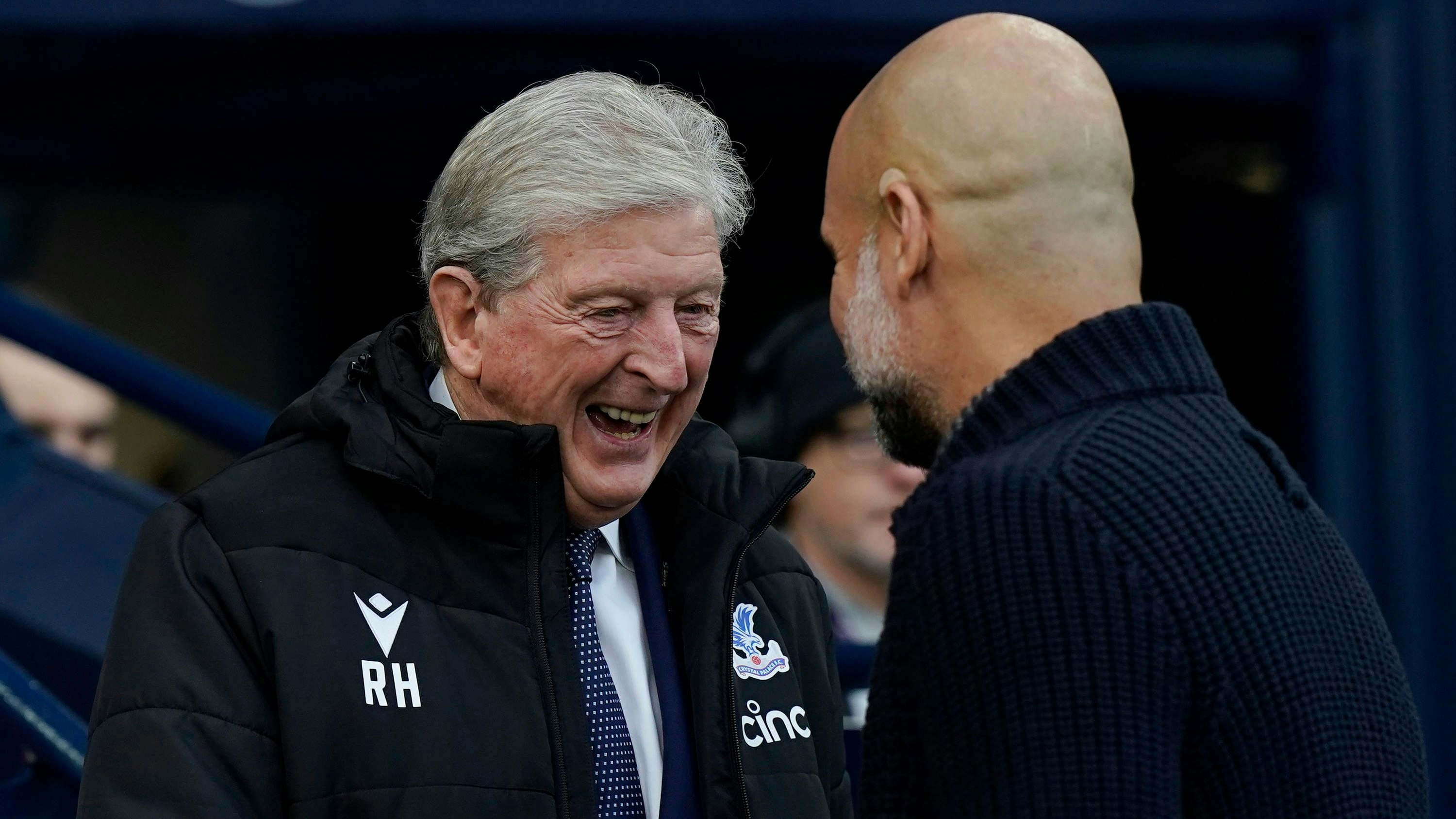 Über das 2:2 von Crystal Palace gegen Manchester City konnte Roy Hodgson gut lachen.