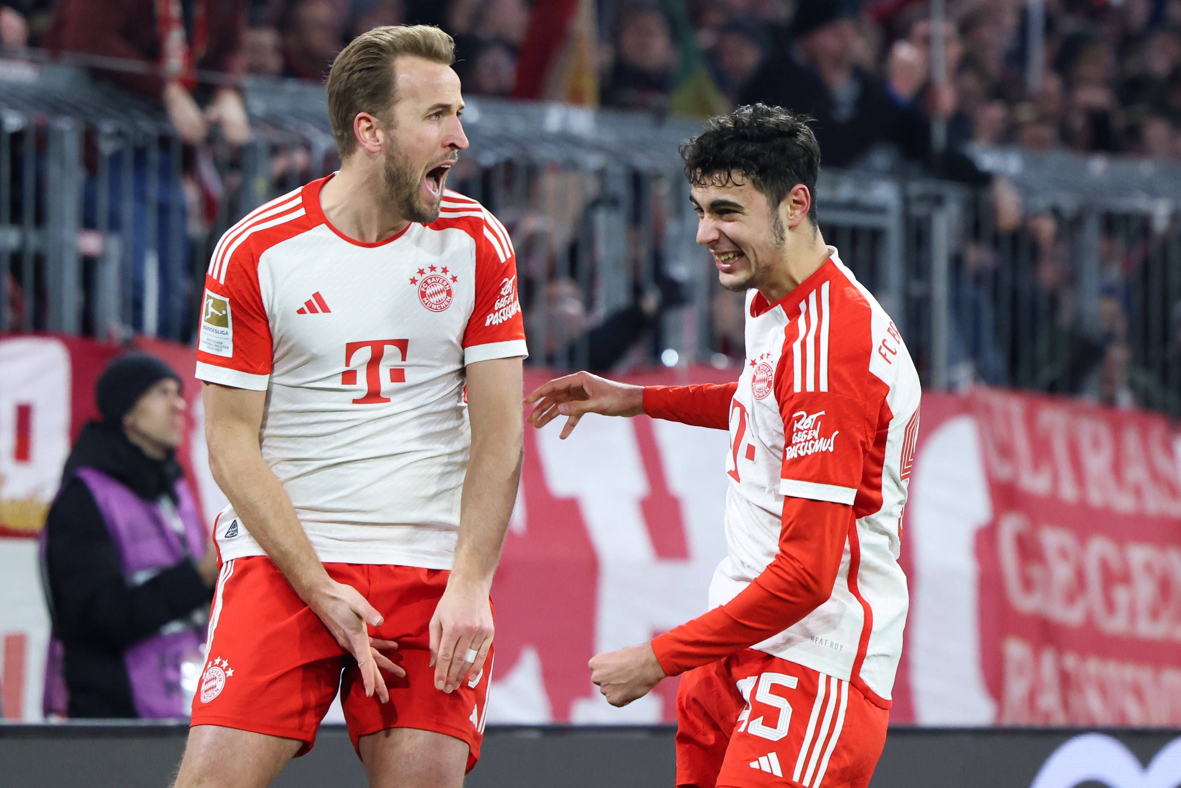 Die Bayern bleiben der erste Verfolger von Leverkusen in der deutschen Bundesliga.