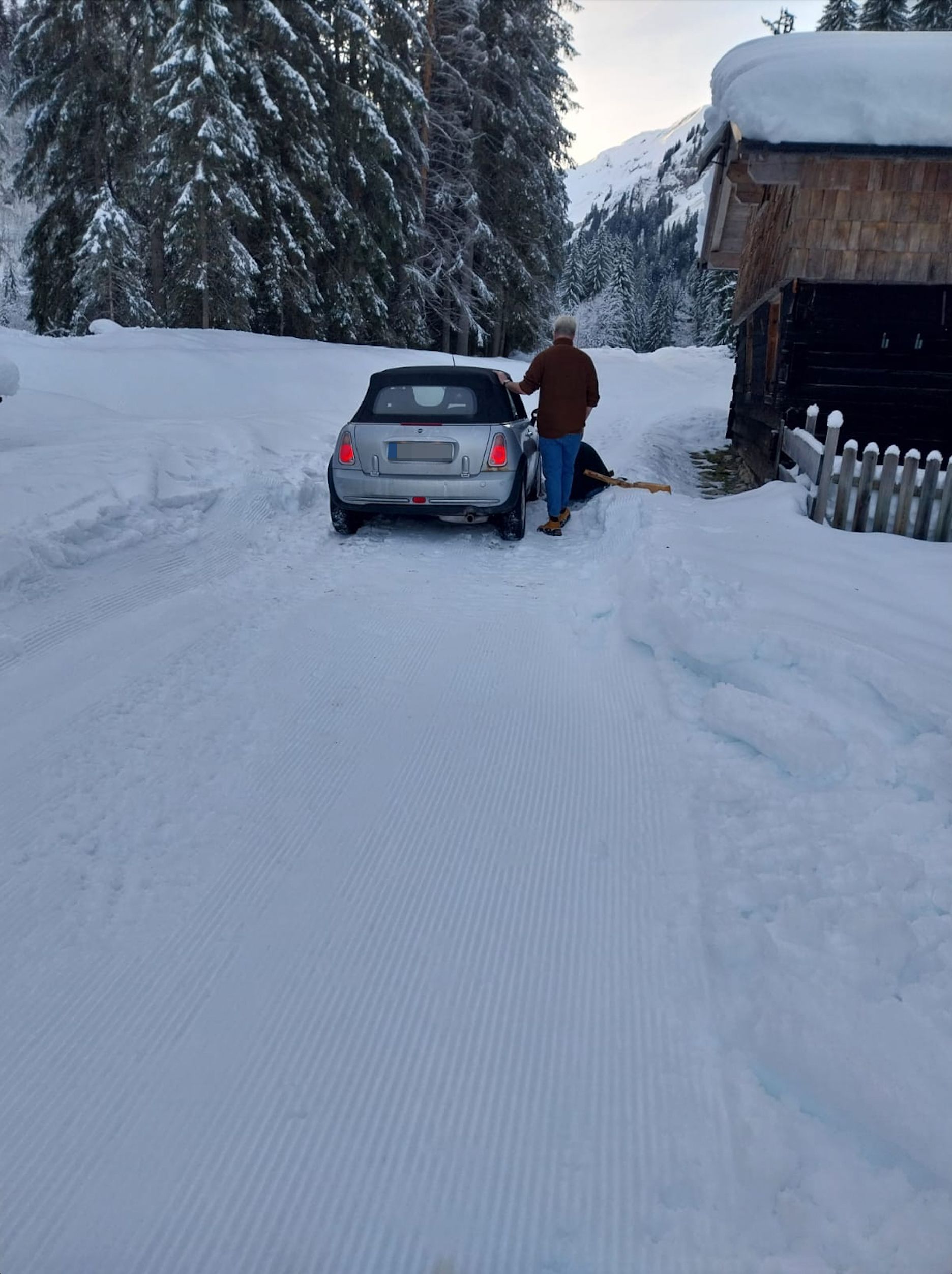 Irrfahrt auf der Langlaufloipe in Hinterhornbach  -Fotocredit: ZOOM.TIROL