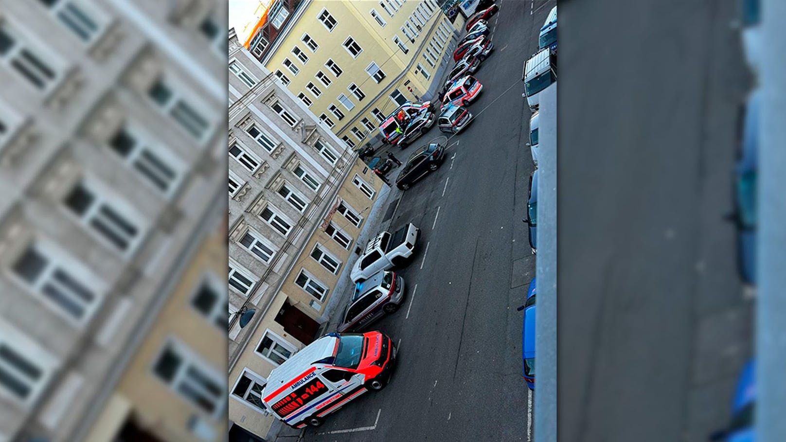 Großer Polizeieinsatz nach Bluttat in Wiener Wohnung