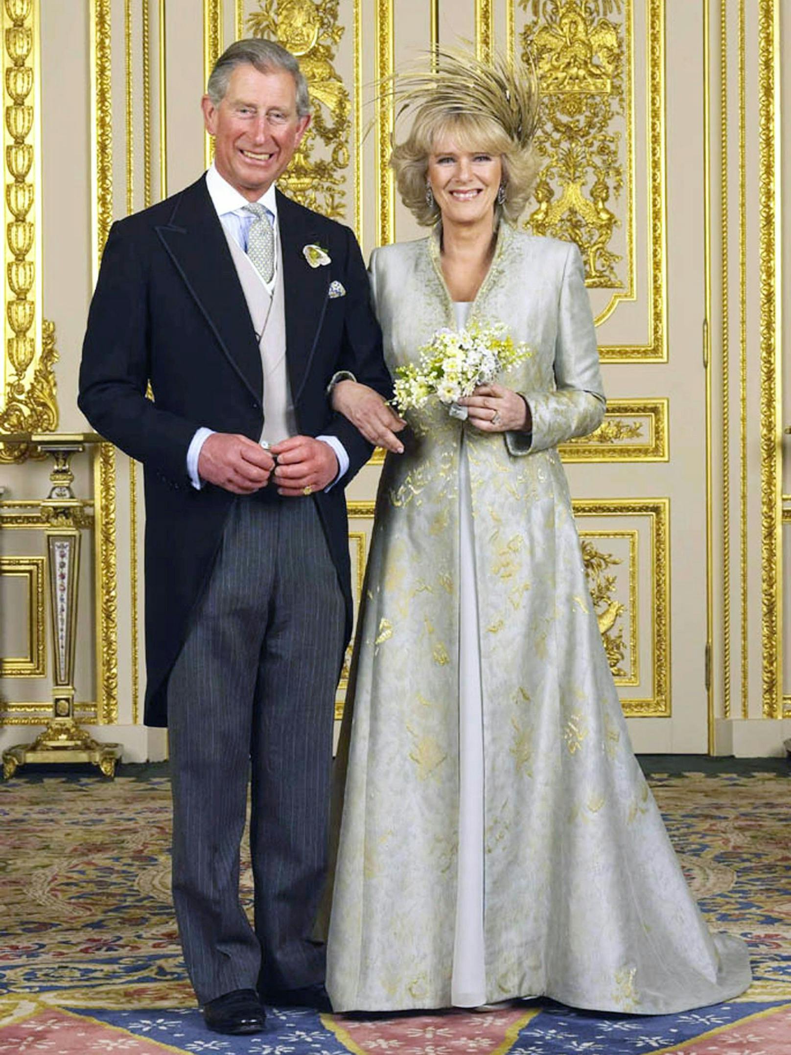 Charles und Camilla gaben einander 2005 das Ja-Wort.
