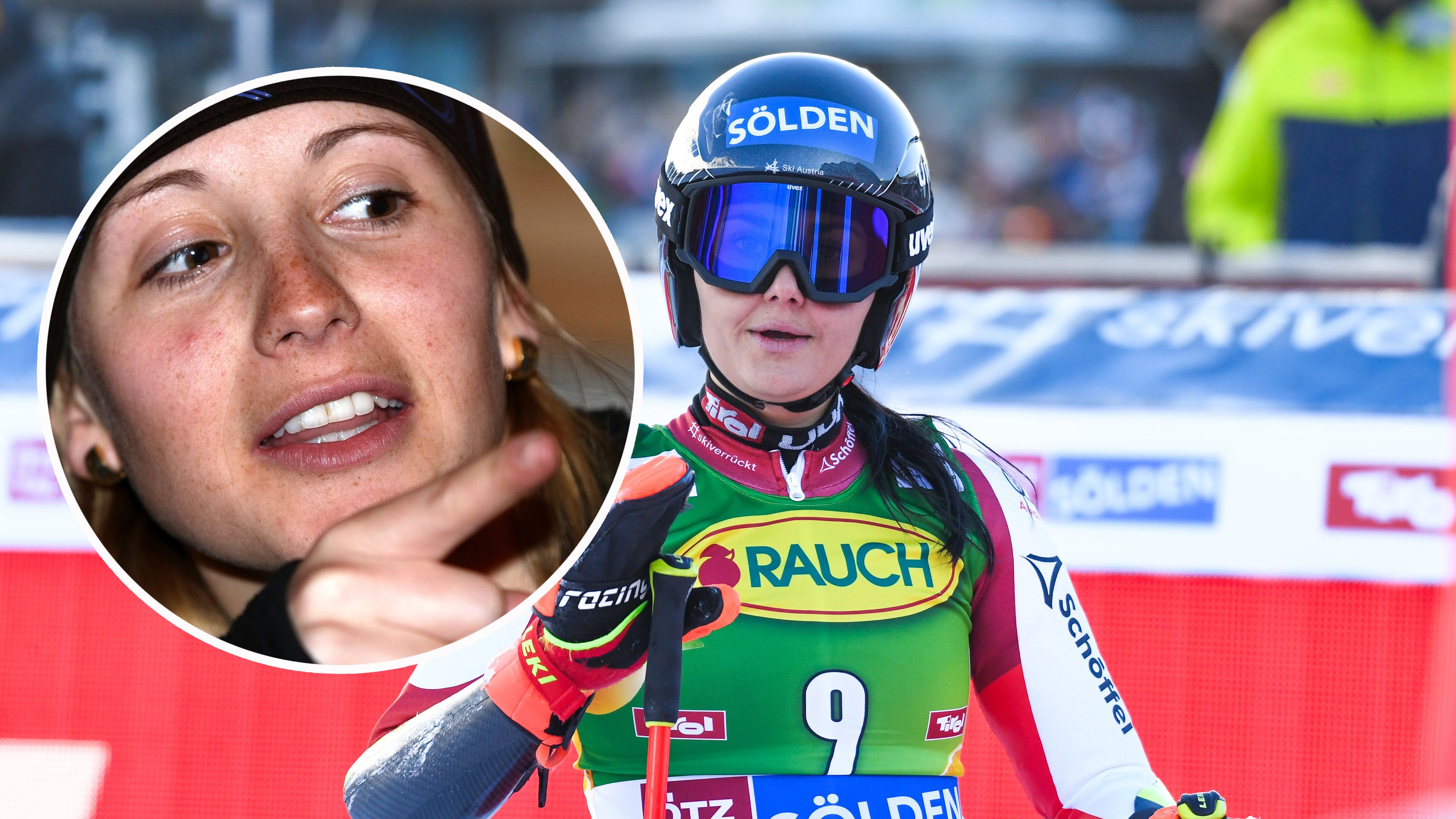 Franziska Gritsch spaltete sich vom ÖSV ab, Michaela Kirchgasser blieb damals im Team.