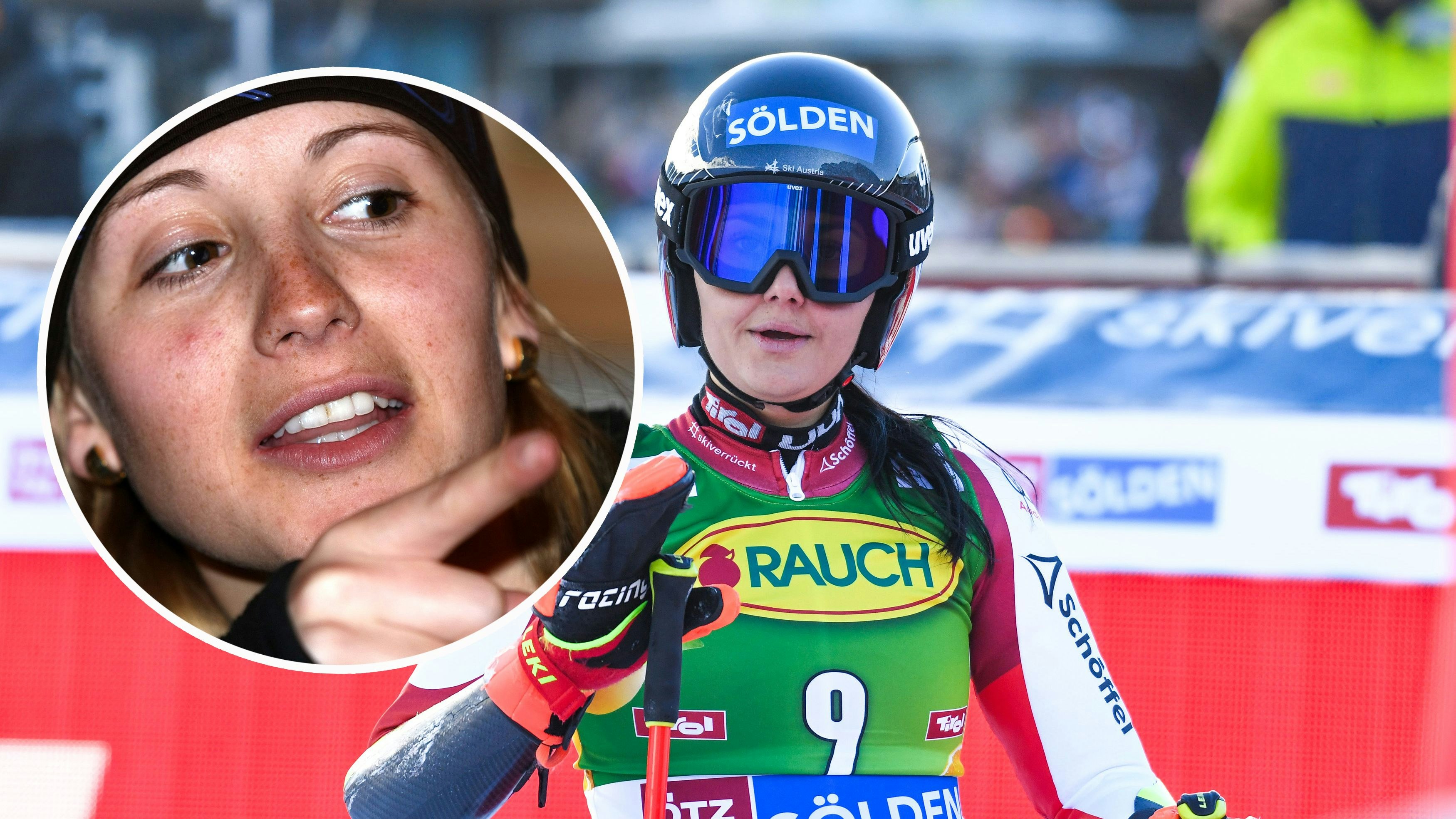 Franziska Gritsch spaltete sich vom ÖSV ab, Michaela Kirchgasser blieb damals im Team.