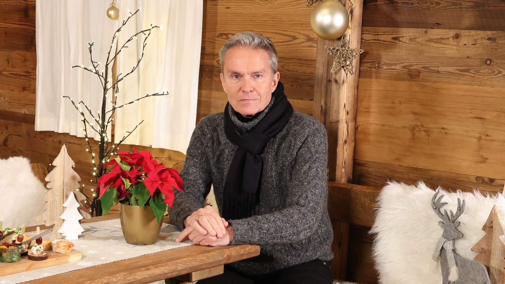 Alfons Haider traf "Heute" beim Wiener Alm Advent zum Talk. 