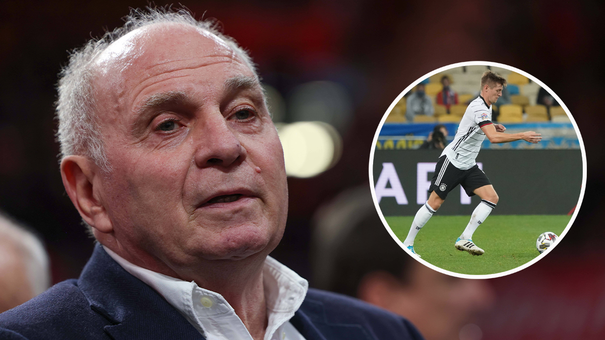 Hoeneß sieht schwarz beim deutschen Nationalteam.