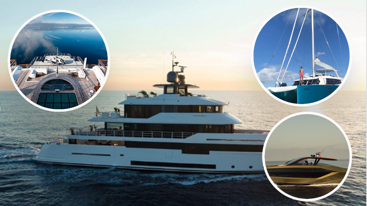 Einige Sport-Stars lassen es sich auf ihrer Jacht gut gehen.