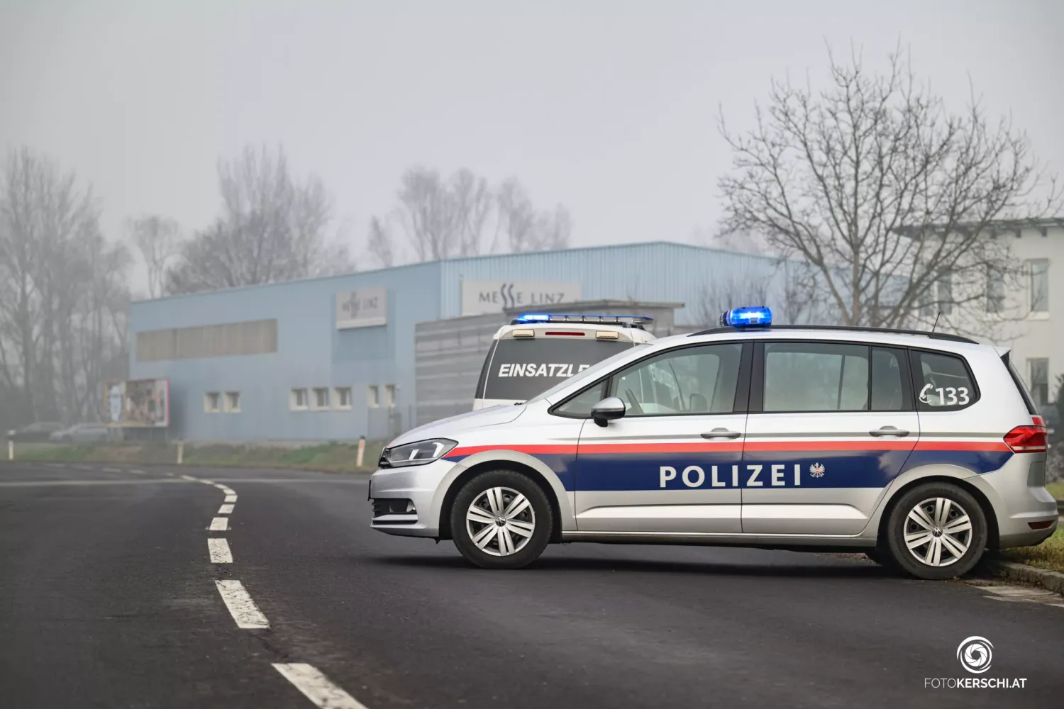 Die Polizei musste in Linz ausrücken, nachdem ein Linzer einen Wiener bedrohte. (Symbolfoto)