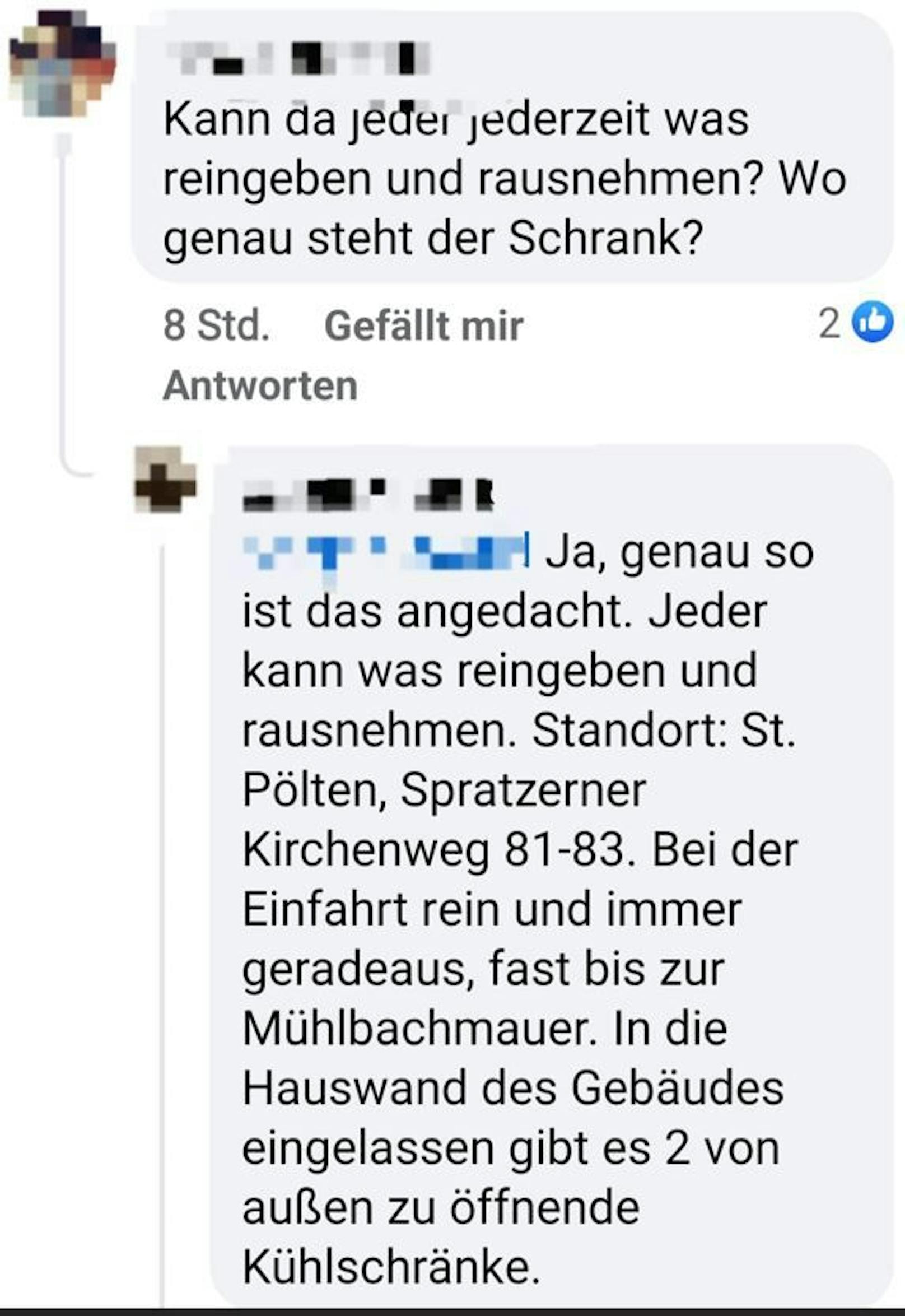 Immer mehr Leute fragen wegen Gratis-Lebensmittel.