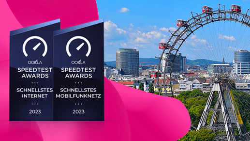Ookla kürt Magenta Internet zu Wien-Sieger: Speed vergleichbar mit Top 10 Cities der Welt.