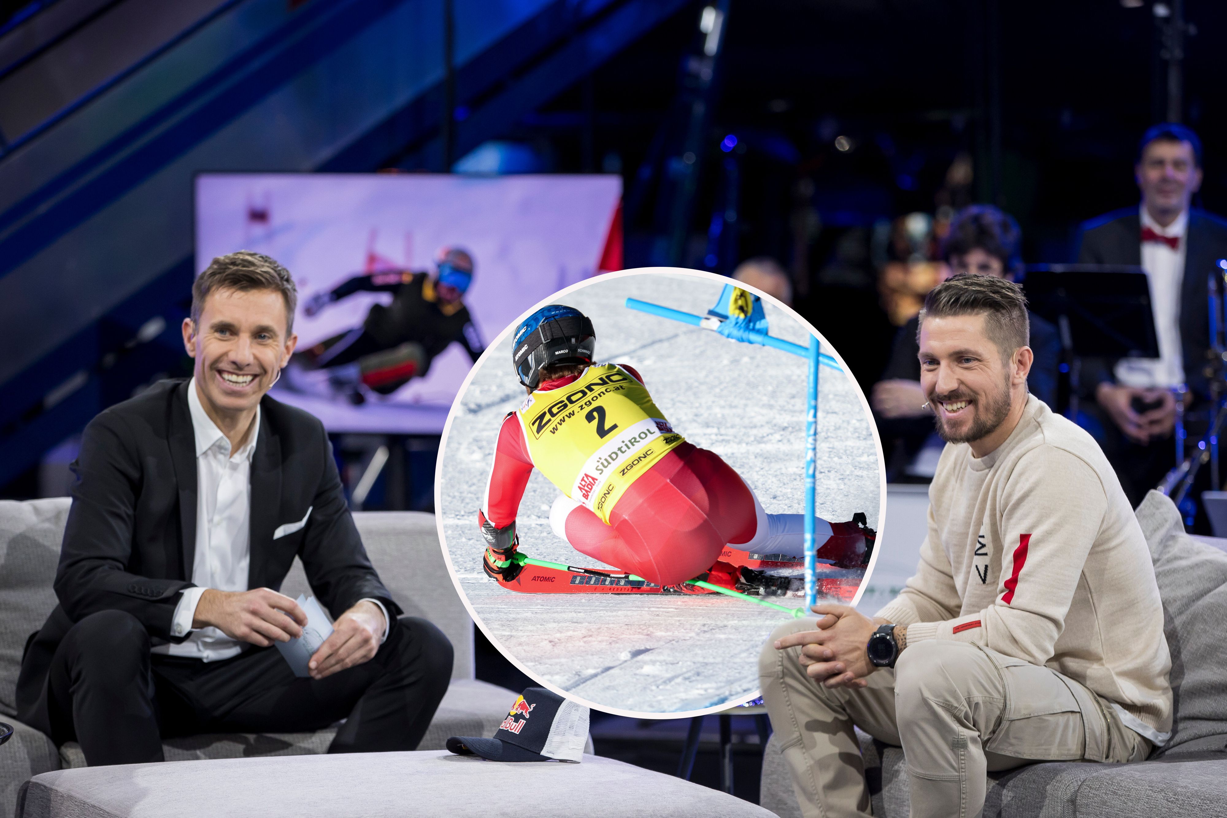 Marcel Hirscher staunt über die Leistungen von Marco Schwarz.