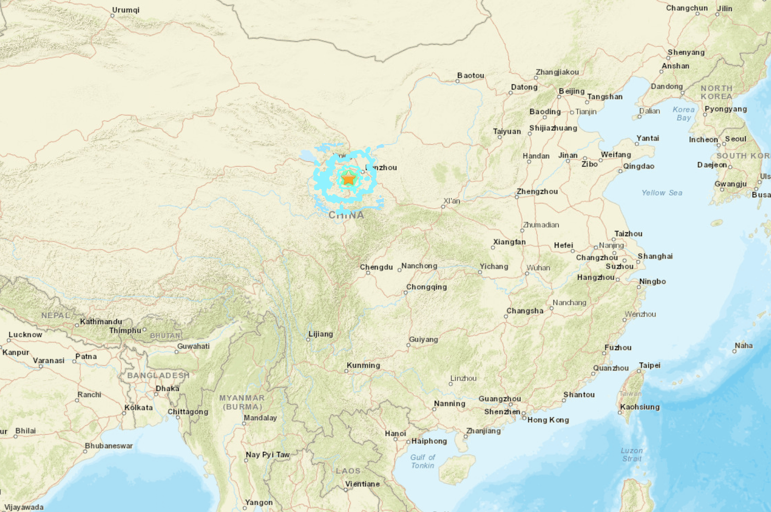 Bei dem Erdbeben in China kamen zahlreiche Menschen ums Leben.